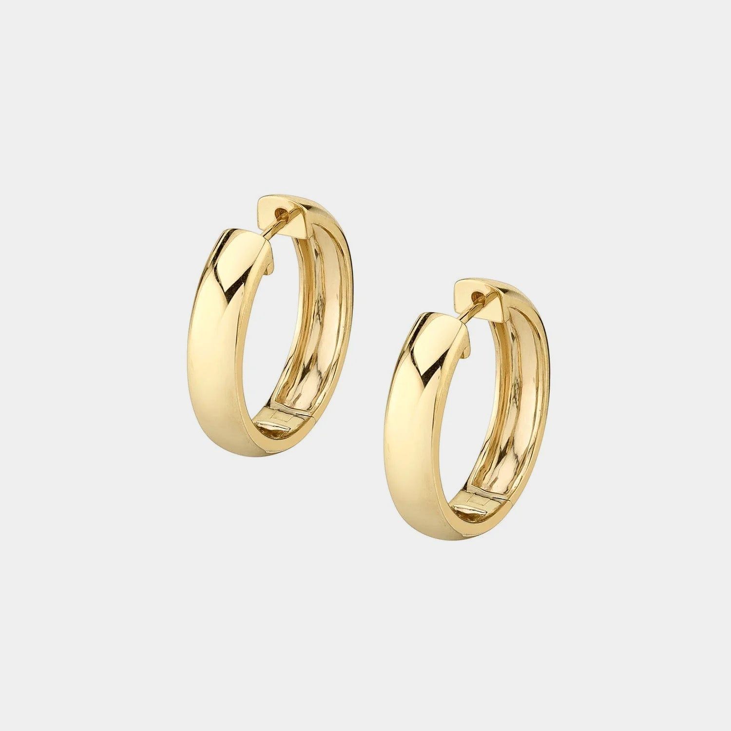 gold hoop earrings