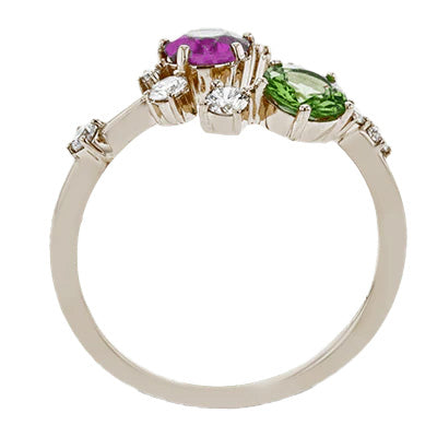 color ring rose gold