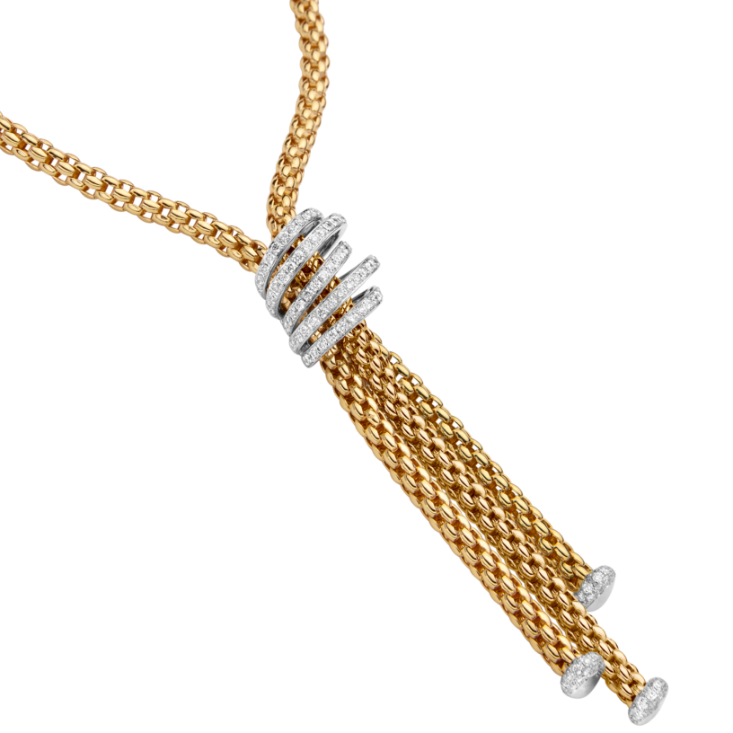 lariat necklace with diamonds yellow gold