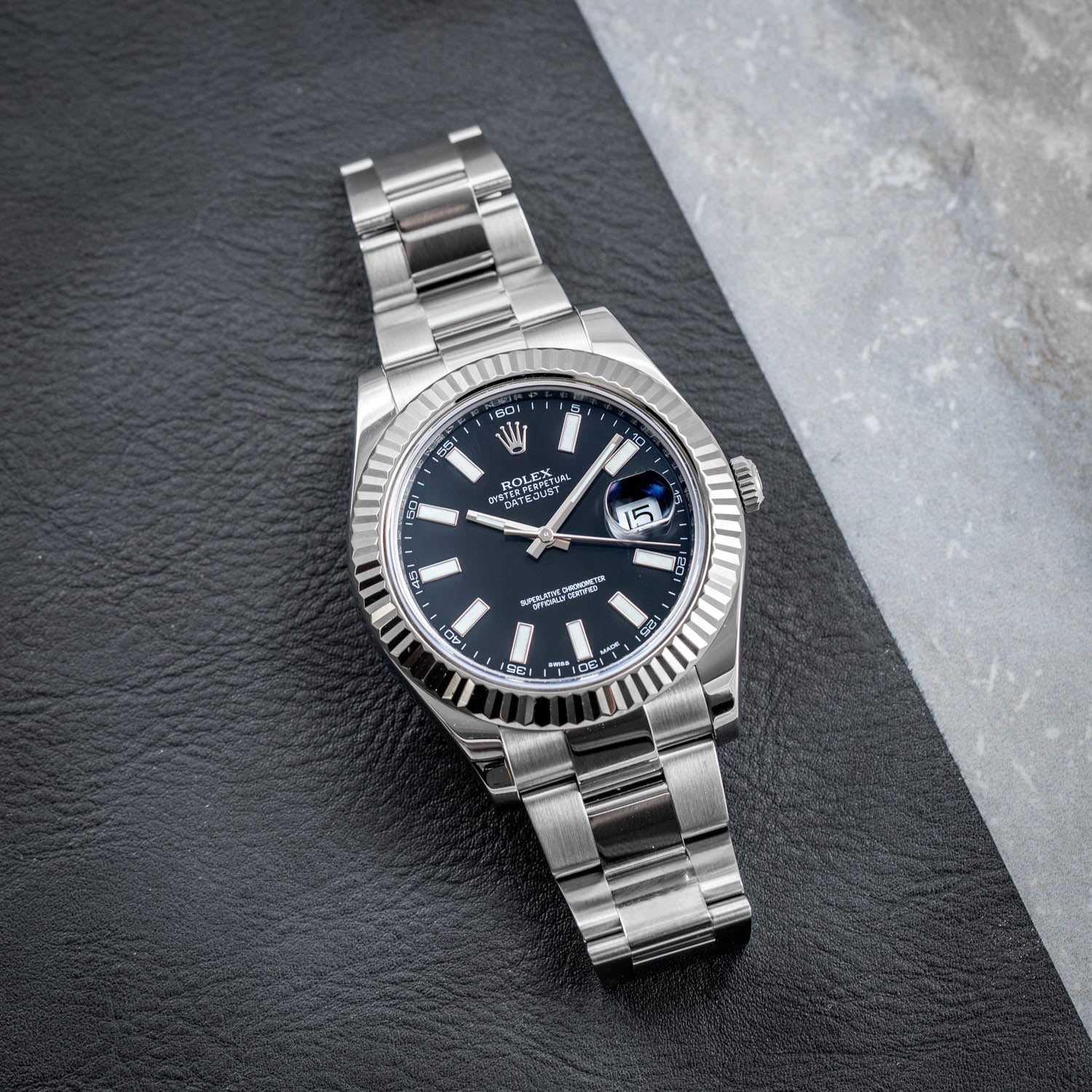 Rolex Datejust II 41mm Black Dial 116334