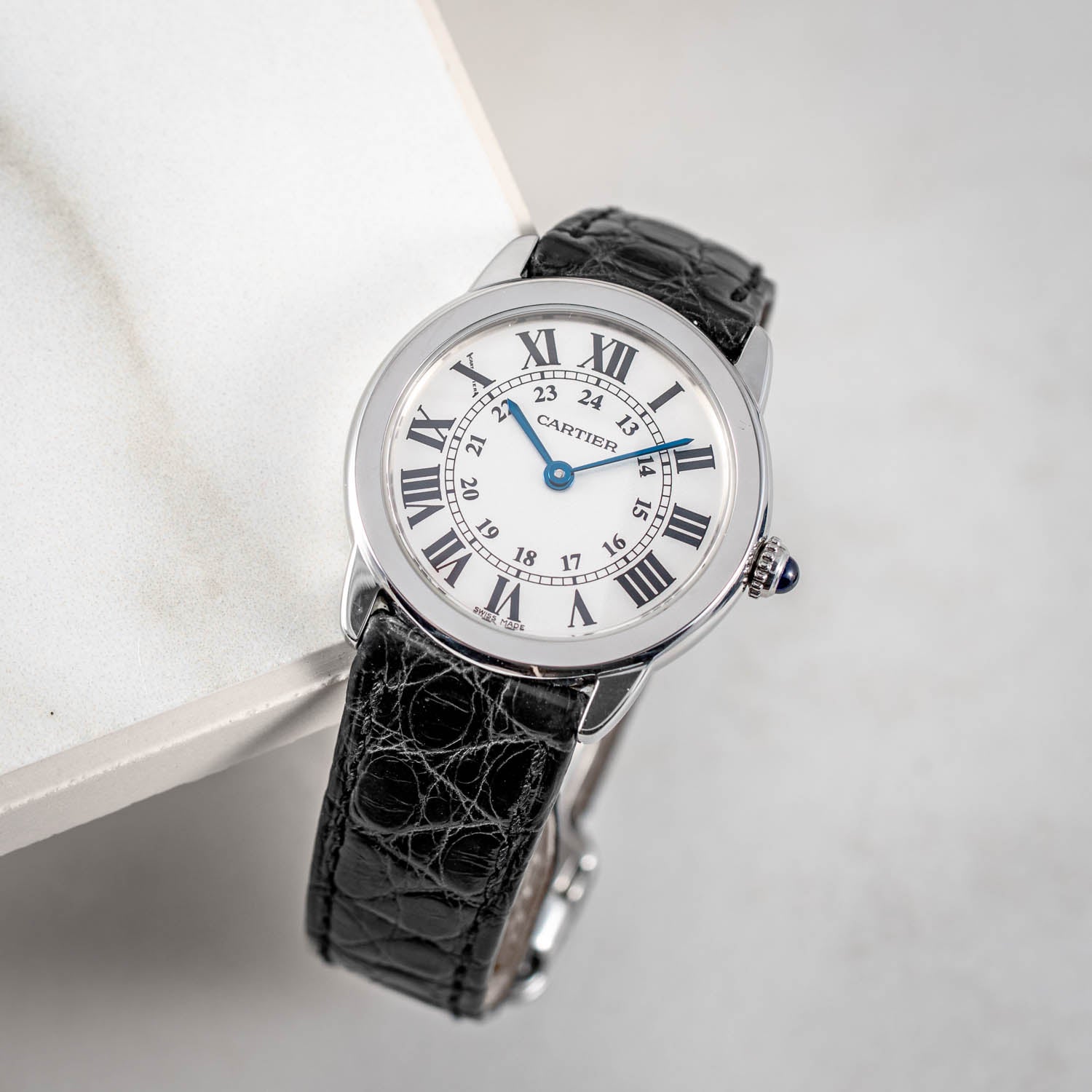 Cartier Ronde Solo de Cartier Silver Dial 36mm - W6700155