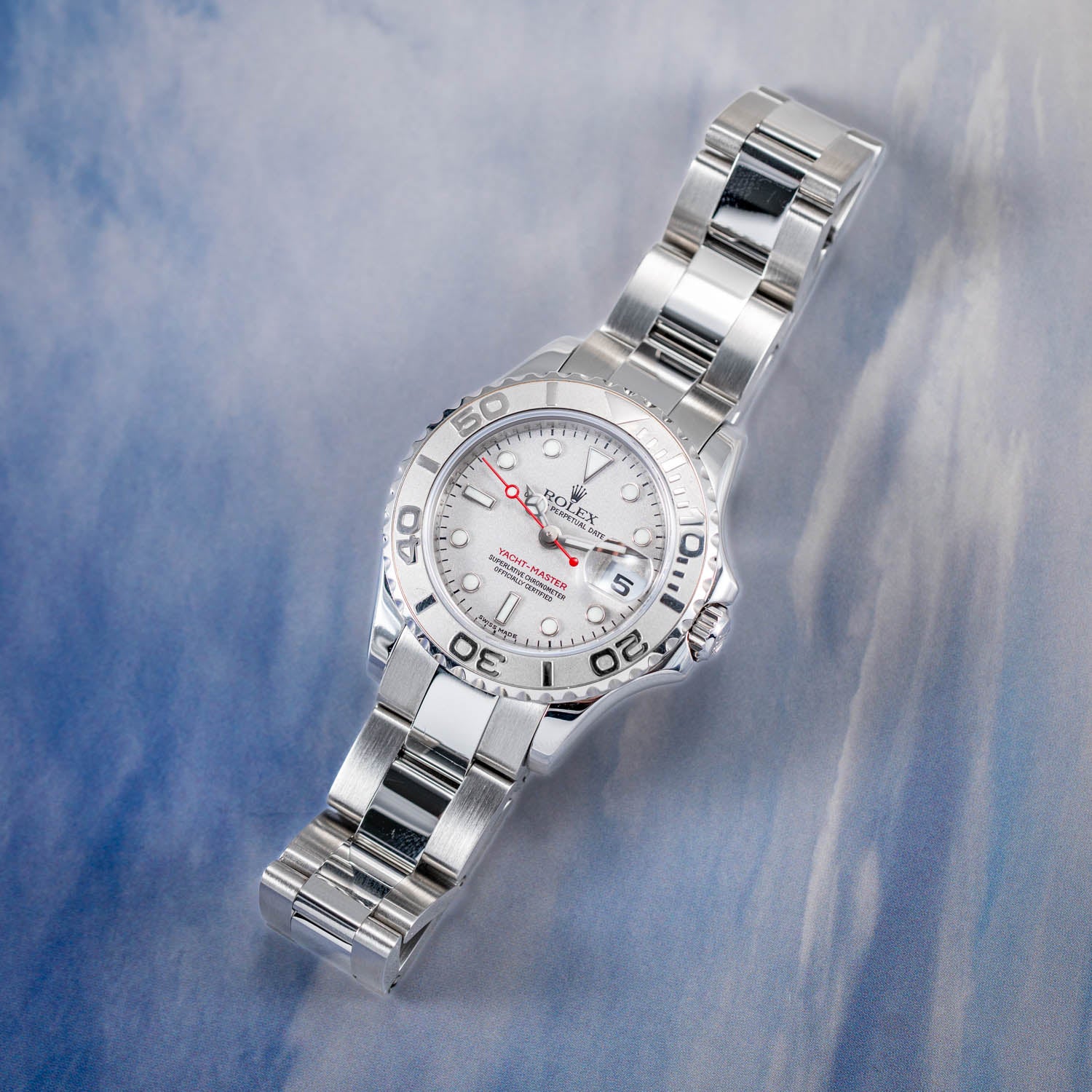 Rolex Yacht-Master Platinum Bezel 29mm - 169622