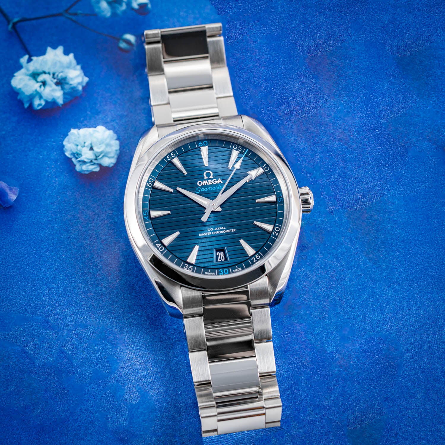 Omega Seamaster Aqua Terra 150M 41mm Blue Dial - 220.10.41.21.03.001