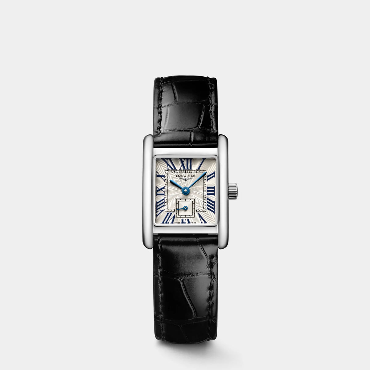 Longines | Mini DolceVita 21.50 x 29mm - Silver Dial on Leather Strap