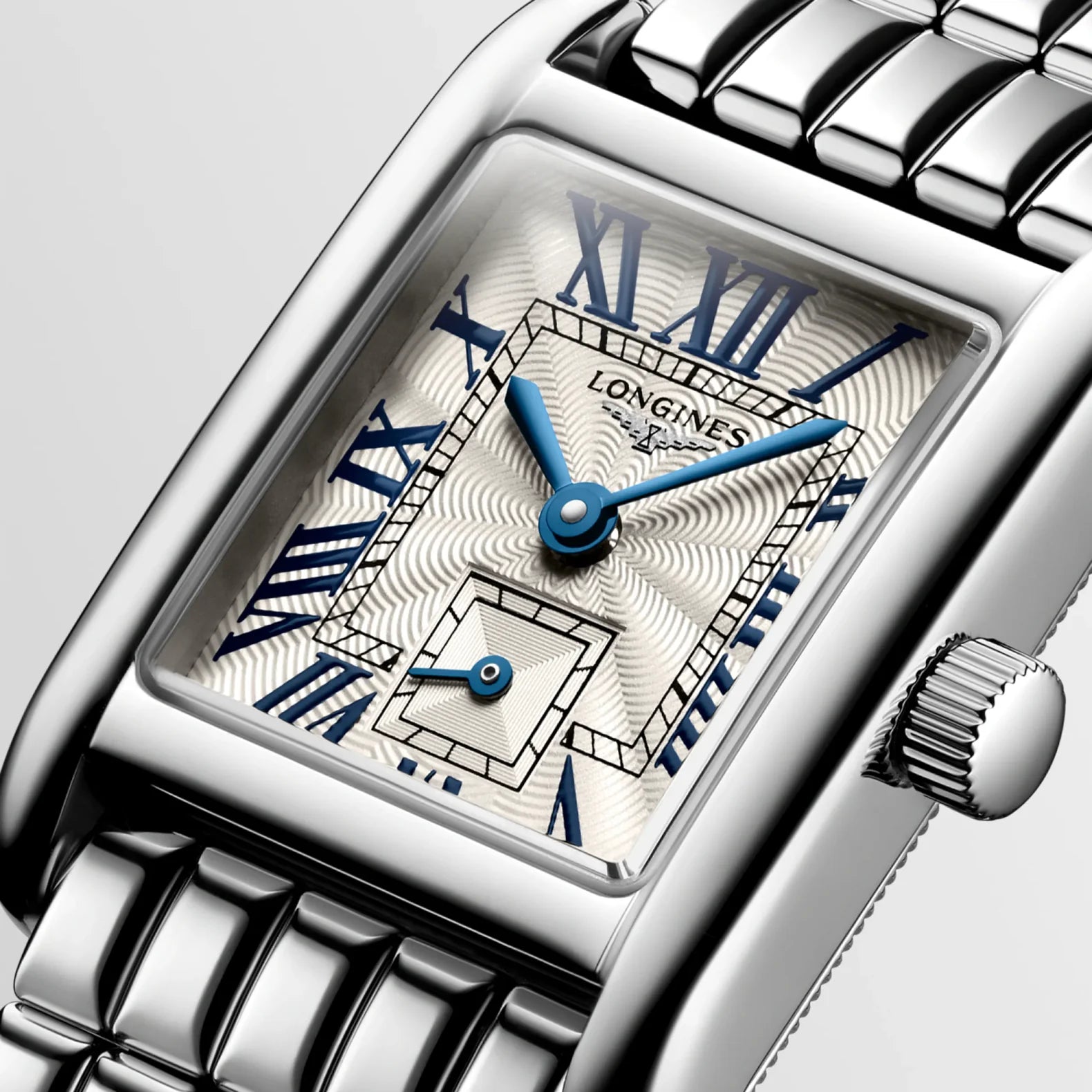Mini DolceVita 21.50 x 29mm - Silver Dial on Bracelet