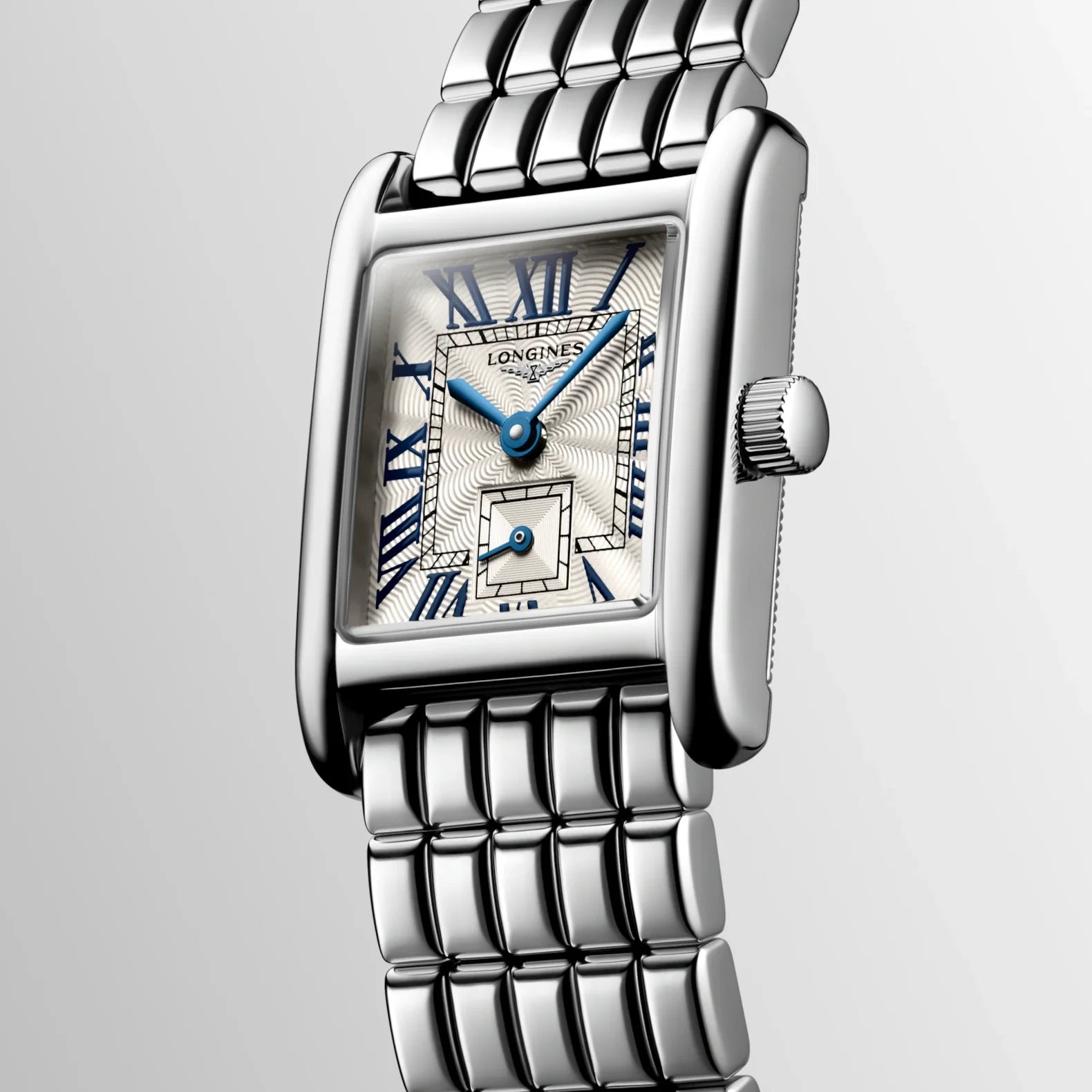 Mini DolceVita 21.50 x 29mm - Silver Dial on Bracelet
