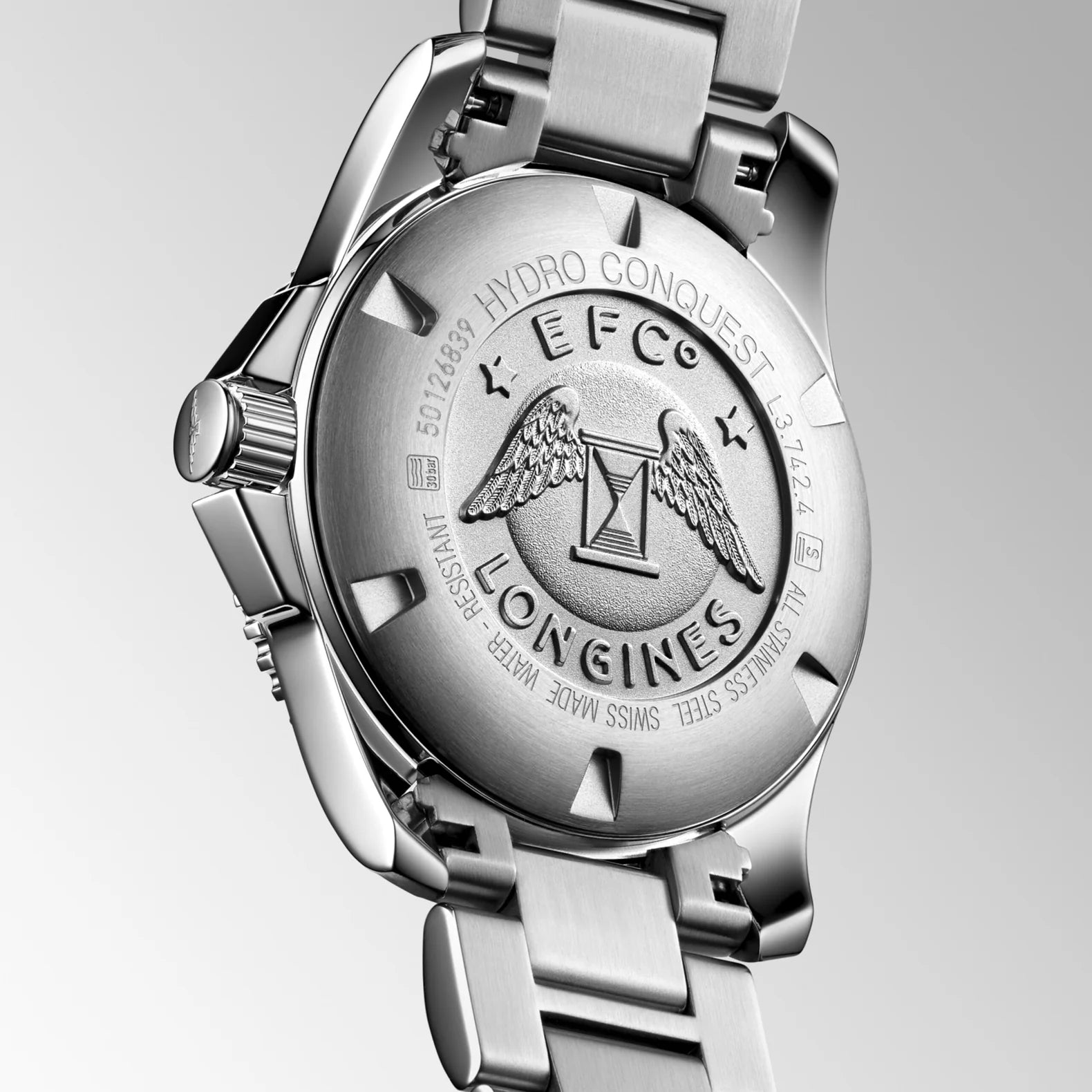 HydroConquest 41mm - Sunray Blue Dial on Bracelet