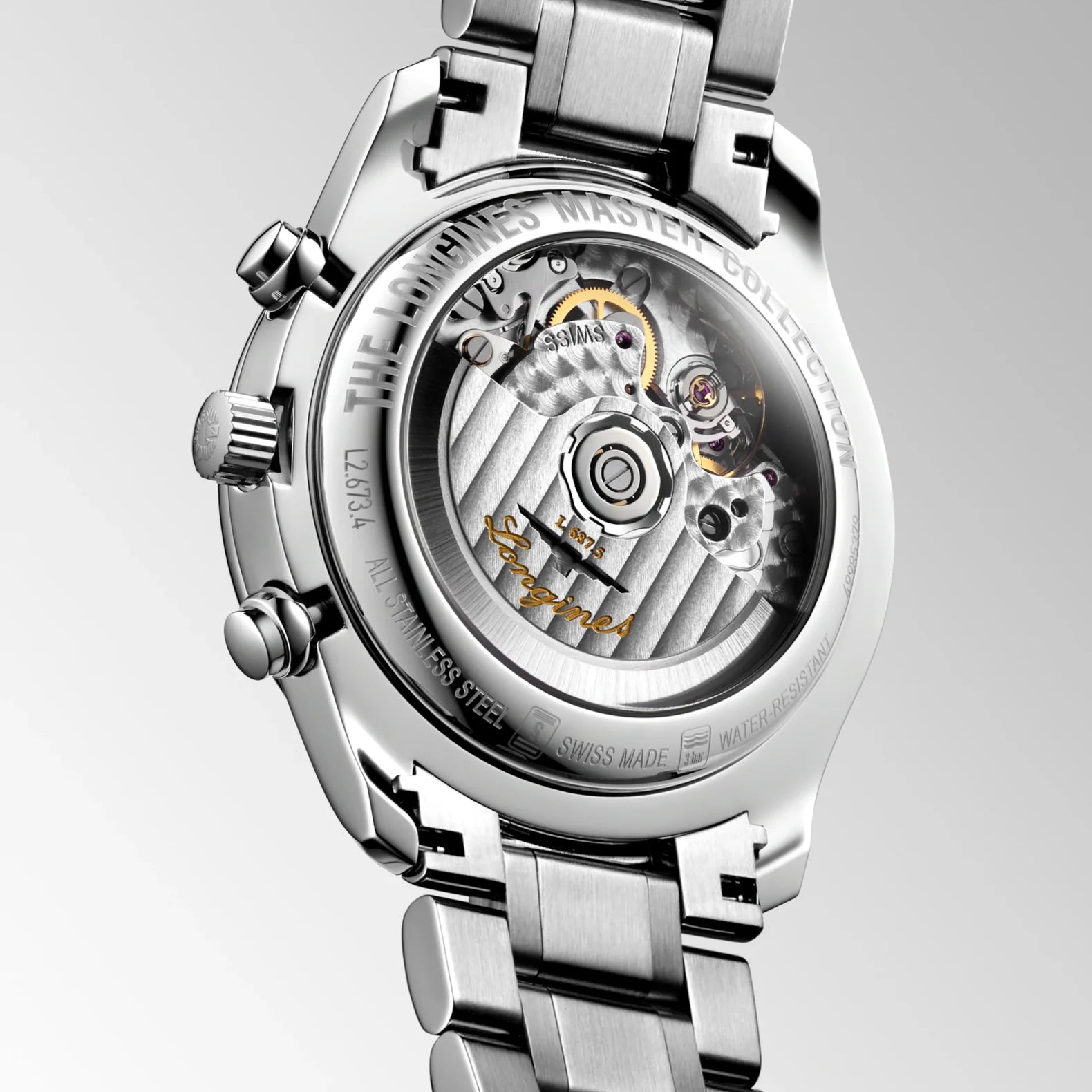 Master Collection Chronograph Moonphase - Opaline Dial on Bracelet