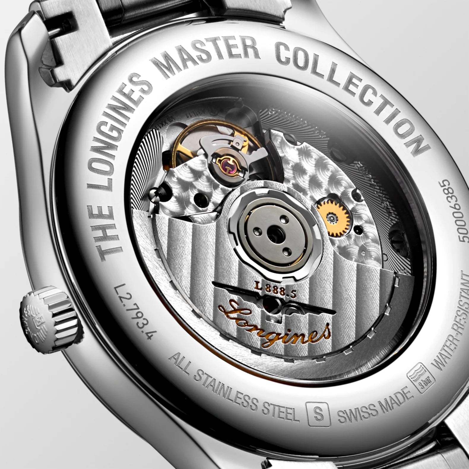 Master Collection 40mm - Silver Textured Dial on Bracelet