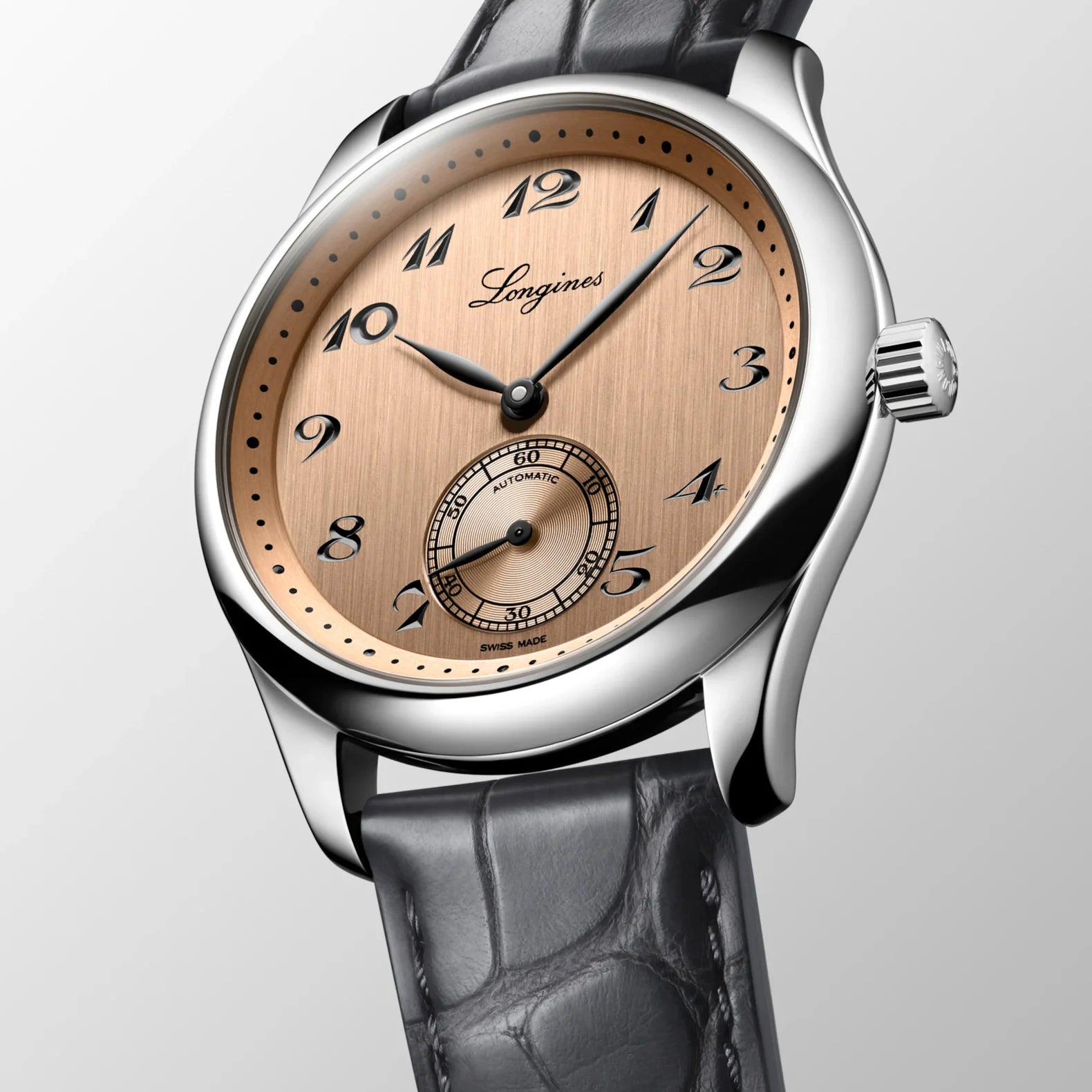 Master Collection 38.5mm - Salmon Dial on Strap