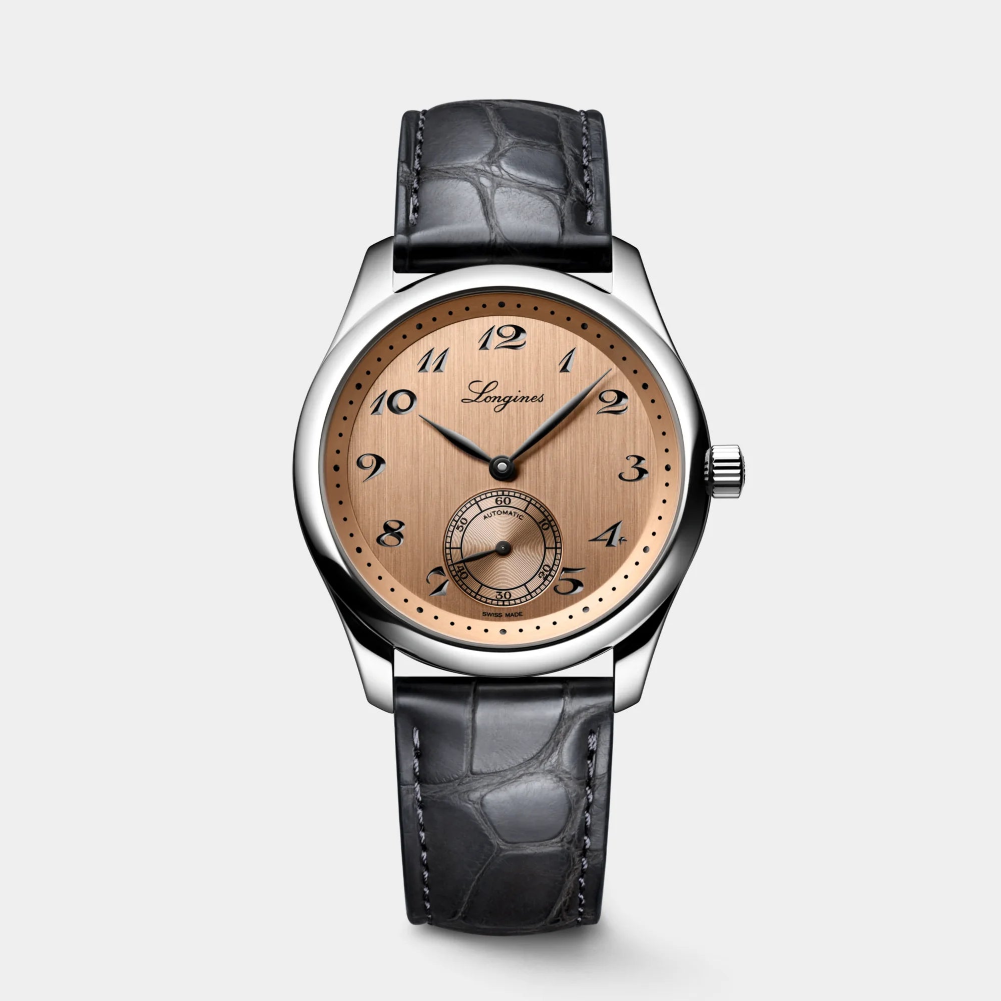 Master Collection 38.5mm - Salmon Dial on Strap