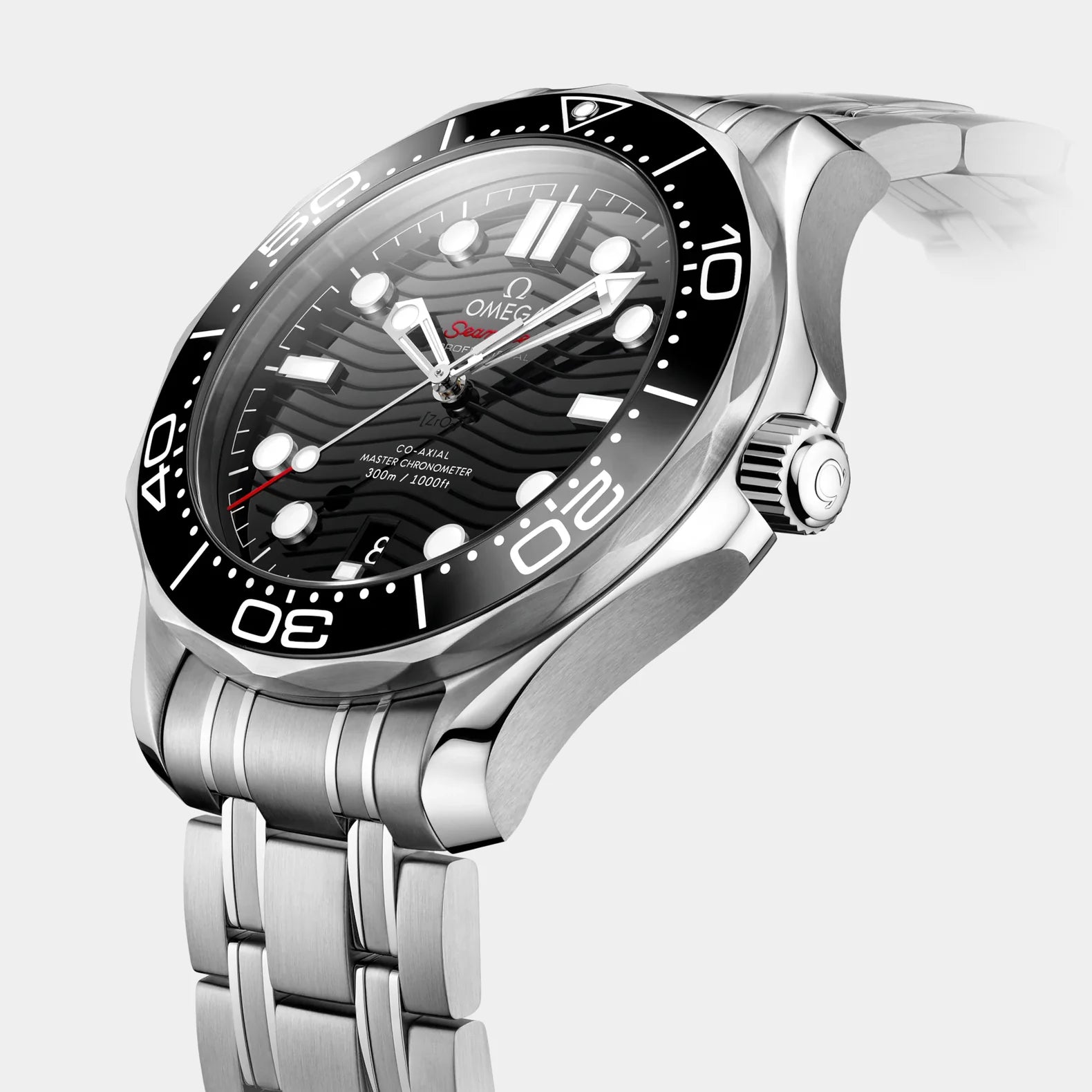 OMEGA Seamaster Diver 300M 42mm - Black Ceramic Dial on Bracelet