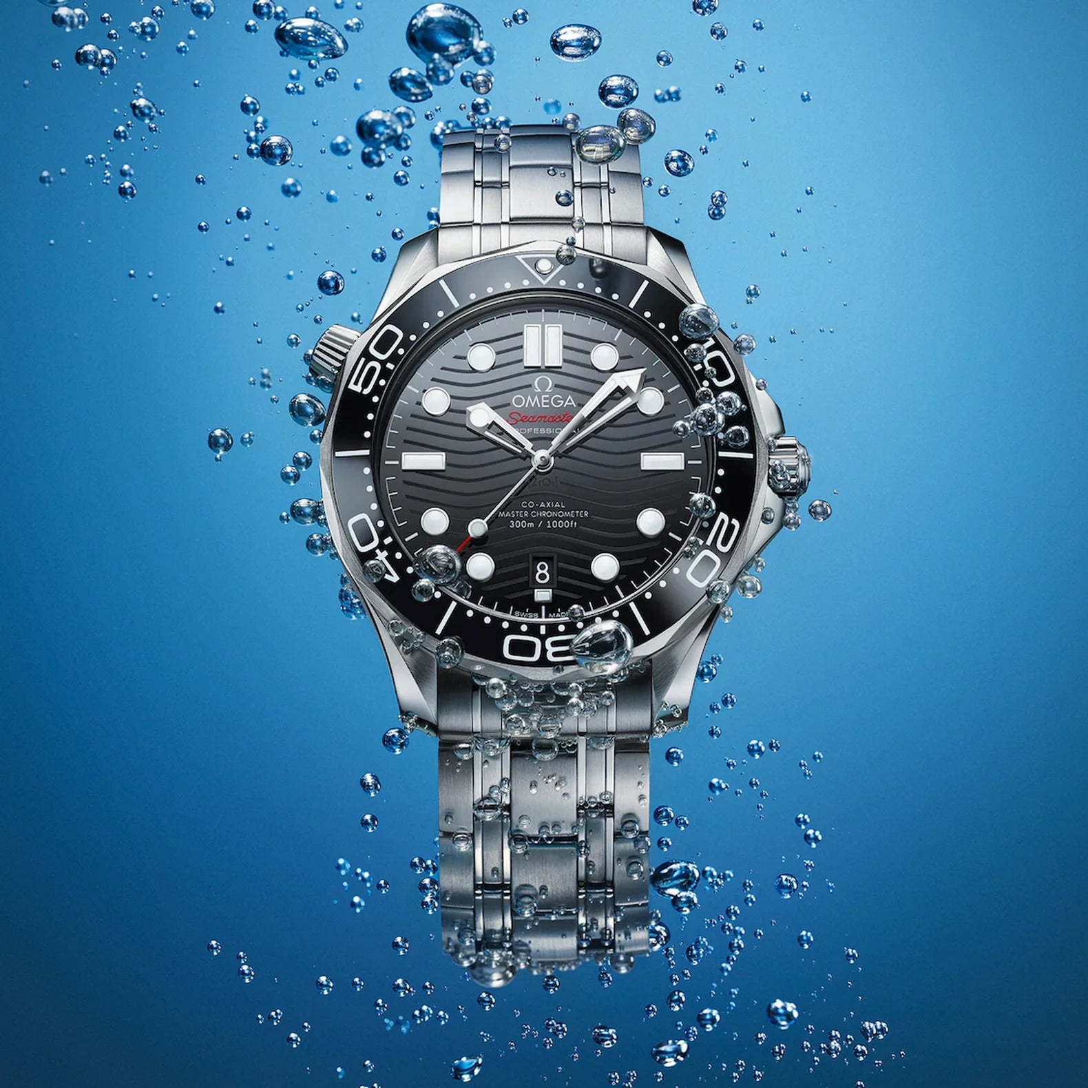 OMEGA Seamaster Diver 300M 42mm - Black Ceramic Dial on Bracelet