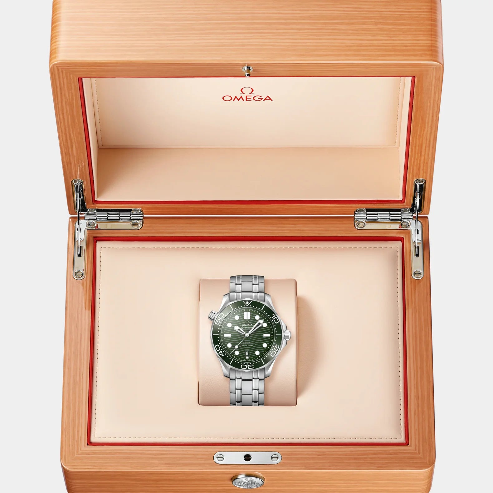 OMEGA Seamaster Diver 300M 42mm - Green Ceramic Dial on Bracelet