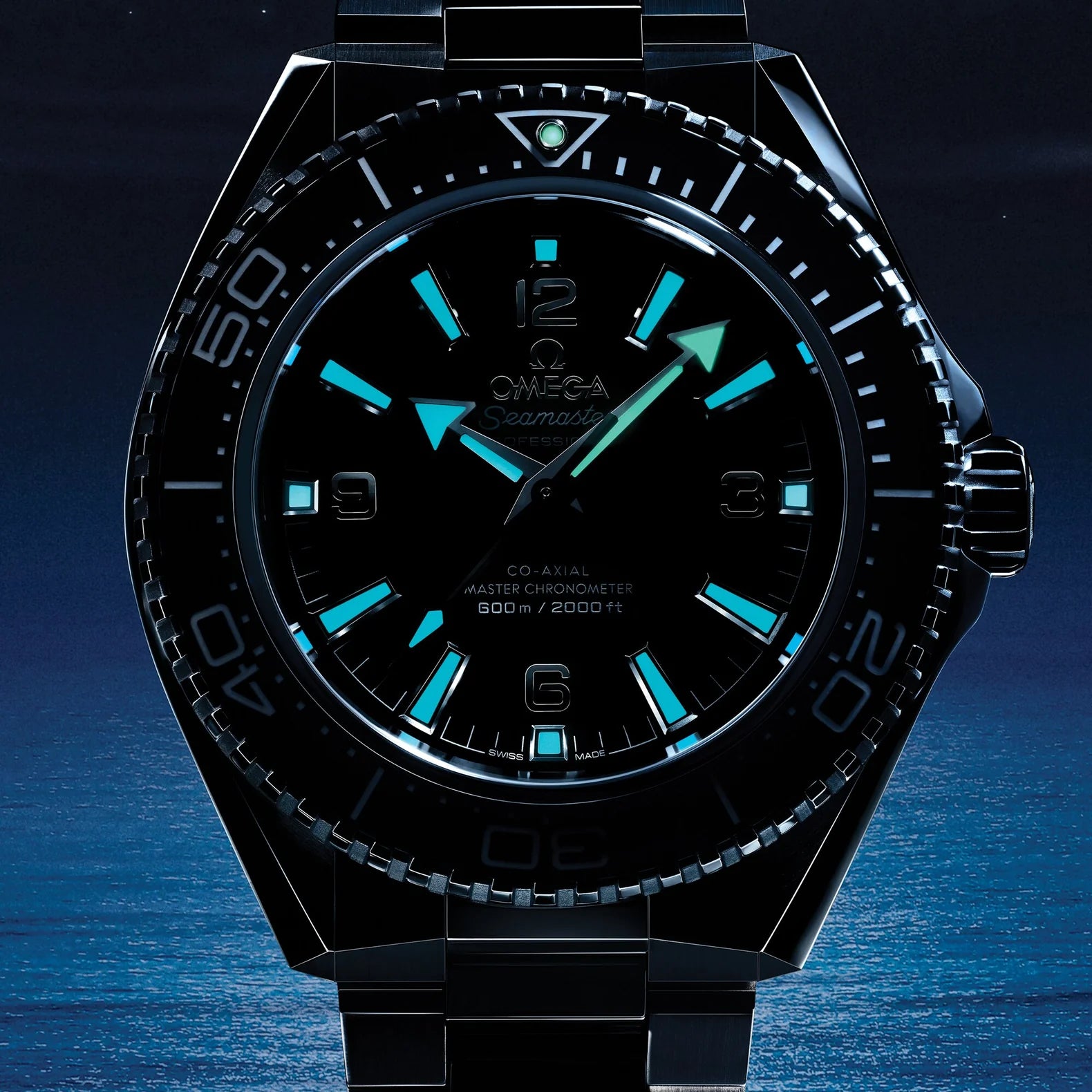 Seamaster Planet Ocean 42mm - Black Dial & Bezel on Bracelet