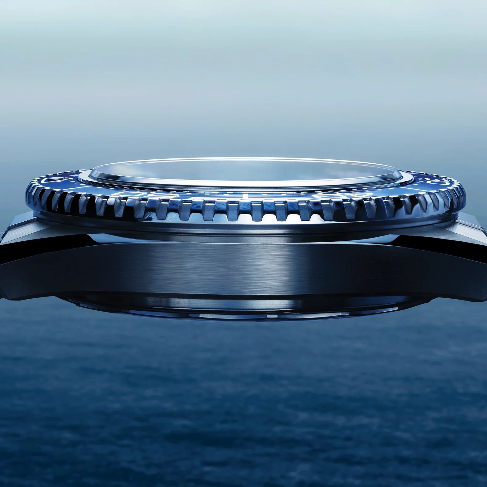 Seamaster Planet Ocean 42mm - Blue Bezel Black Dial on Bracelet