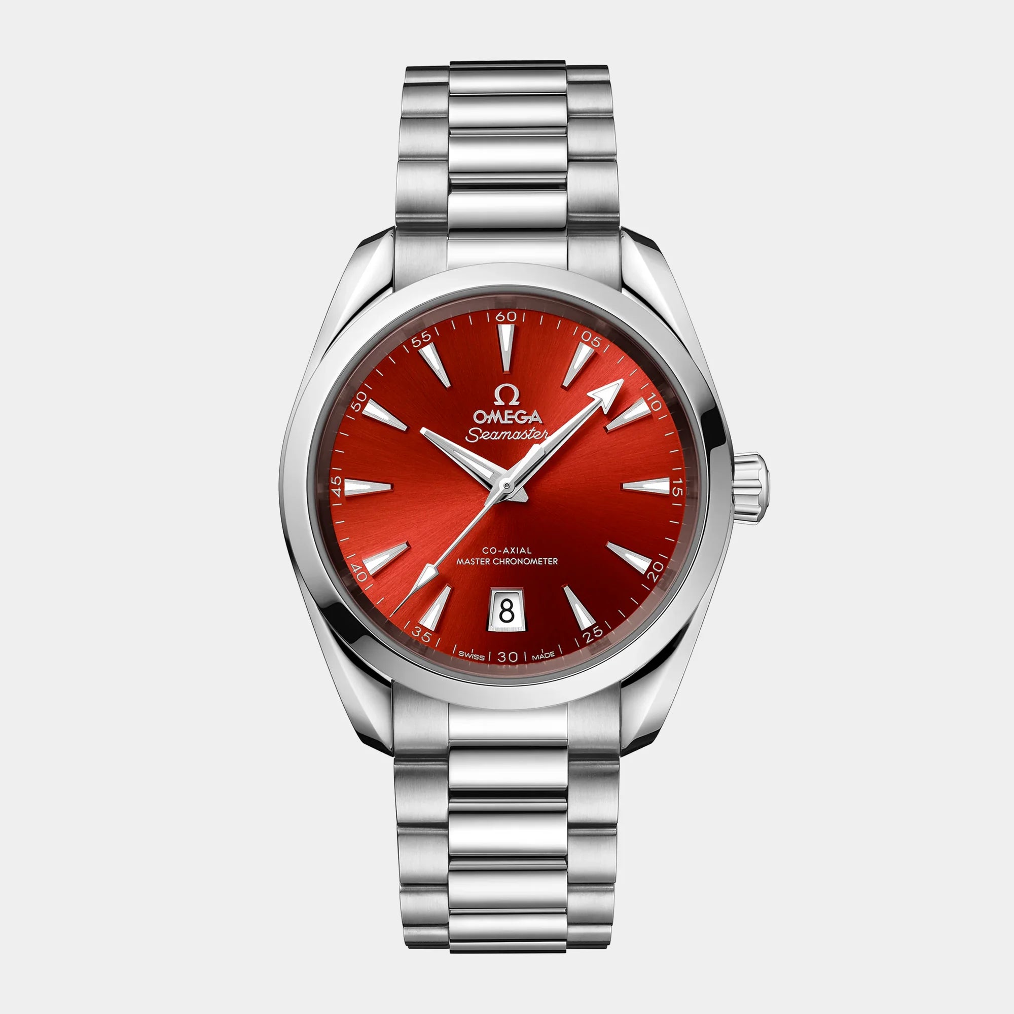 Seamaster Aqua Terra 38mm - Orange Terracotta Dial on Bracelet