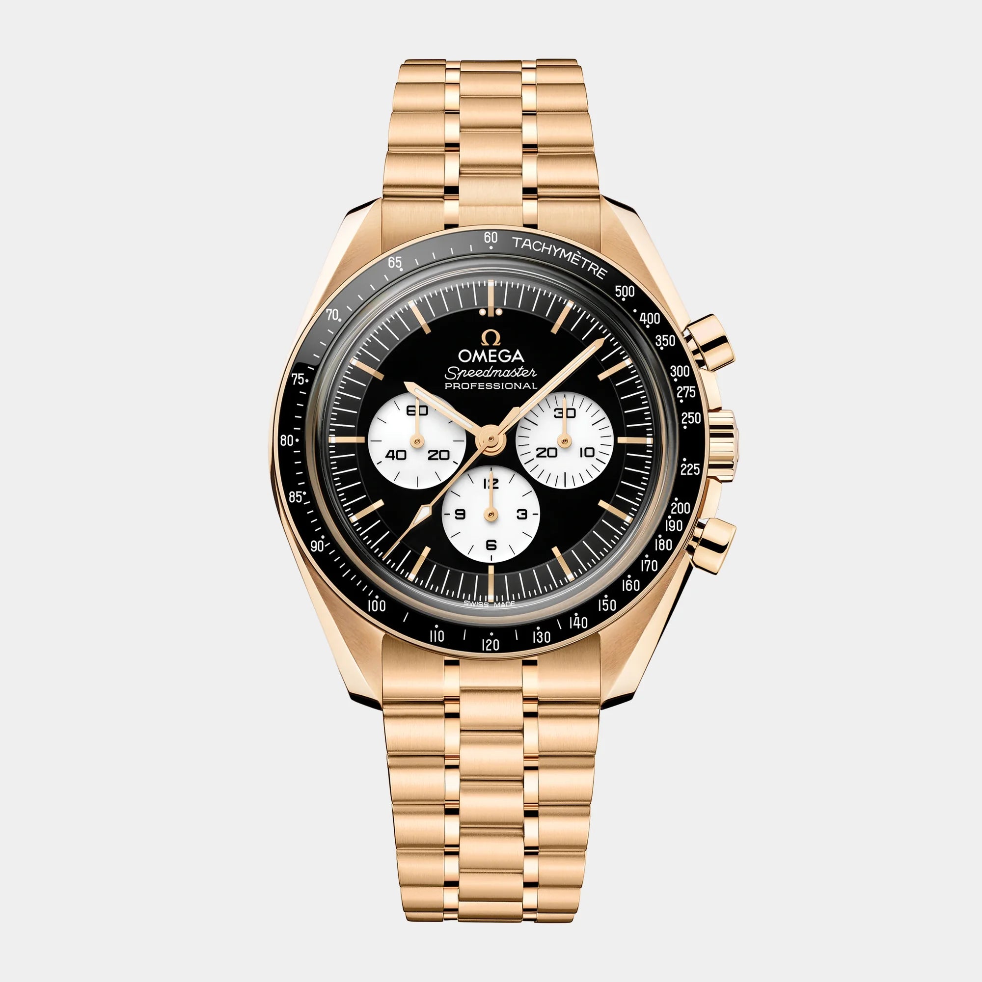 OMEGA | Speedmaster Moonwatch Professional- Reverse Panda 18k Gold