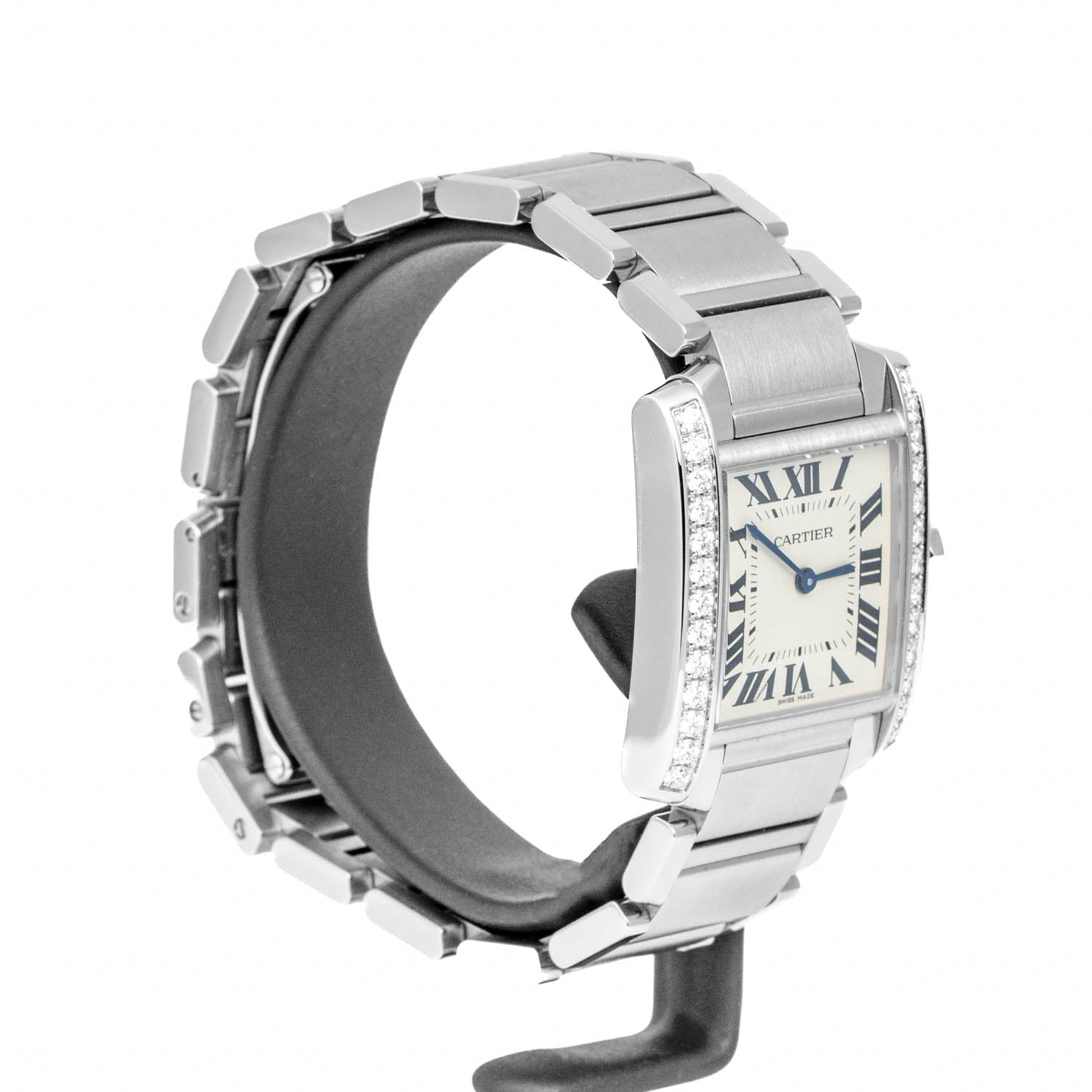 Cartier Tank Française Small Diamond Bezel - W4TA0009