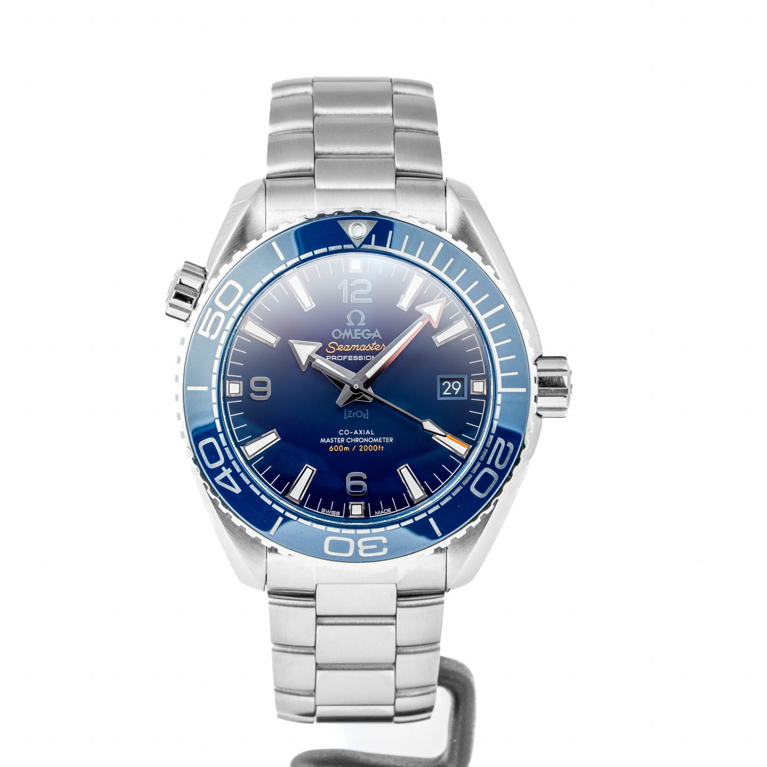 Omega Seamaster Planet Ocean 600M 43.5mm Blue Dial - 215.30.44.21.03.001