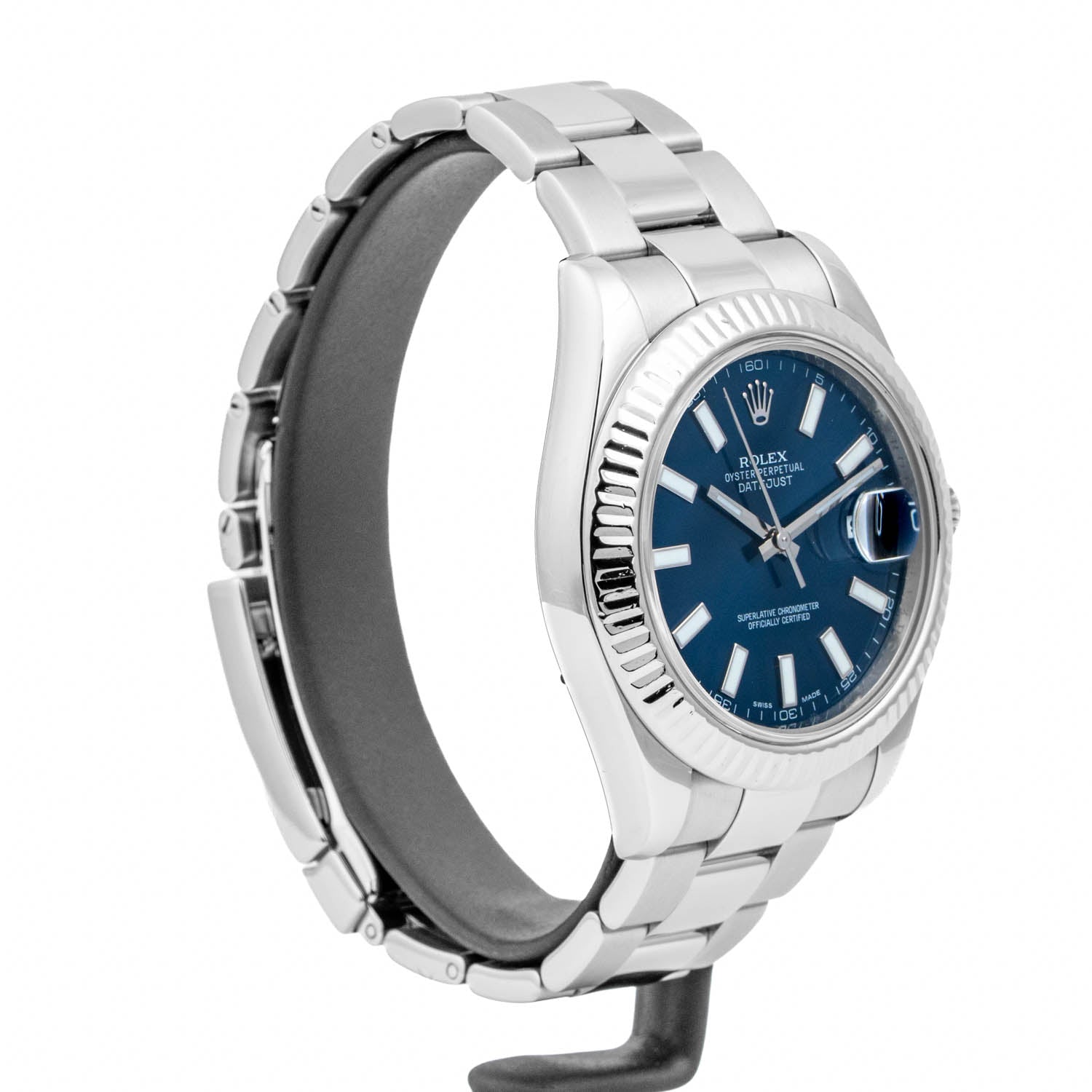 Rolex Datejust II 41mm Blue Sunburst Dial - 116334