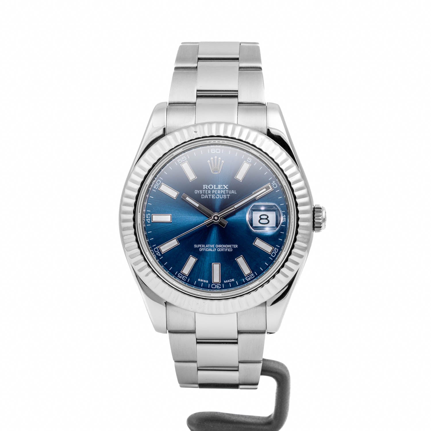 Rolex Datejust II 41mm Blue Sunburst Dial - 116334