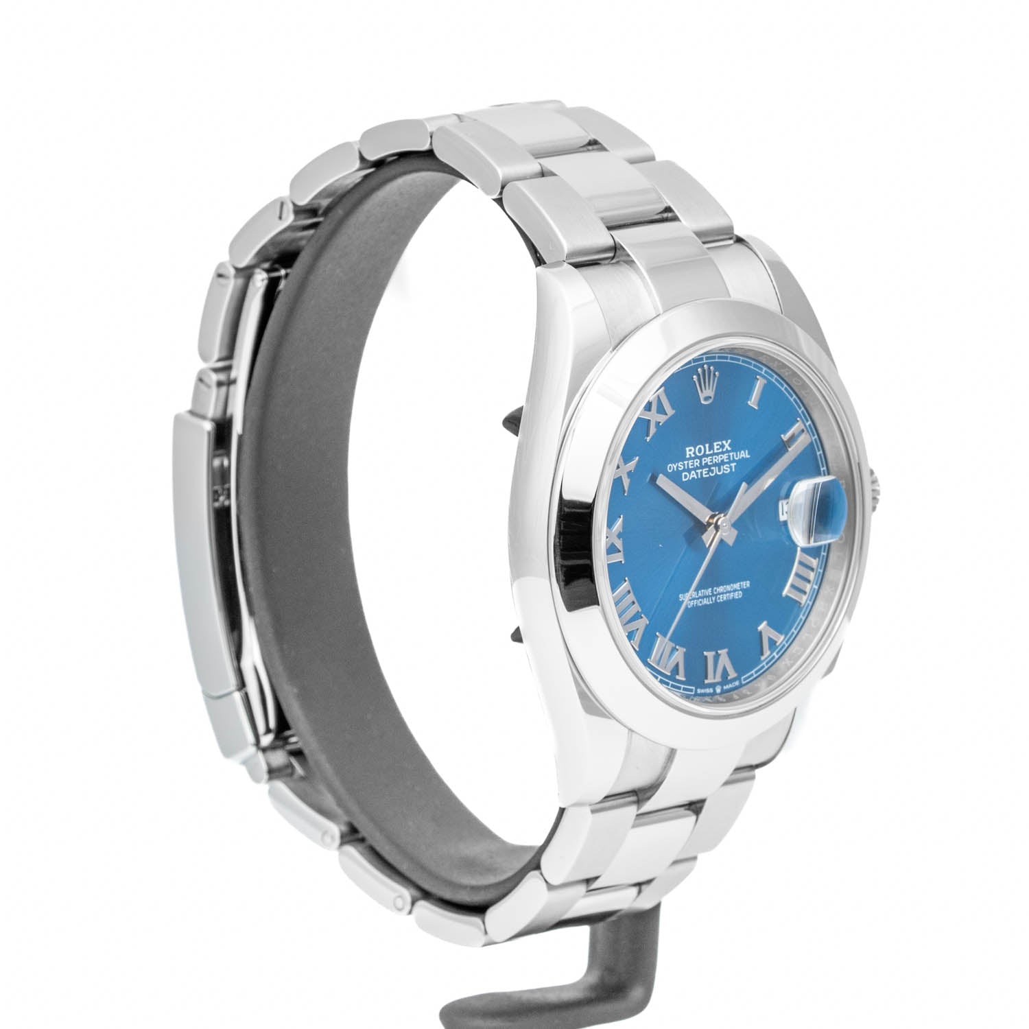 Rolex Datejust Blue Roman Dial 41mm - 126300