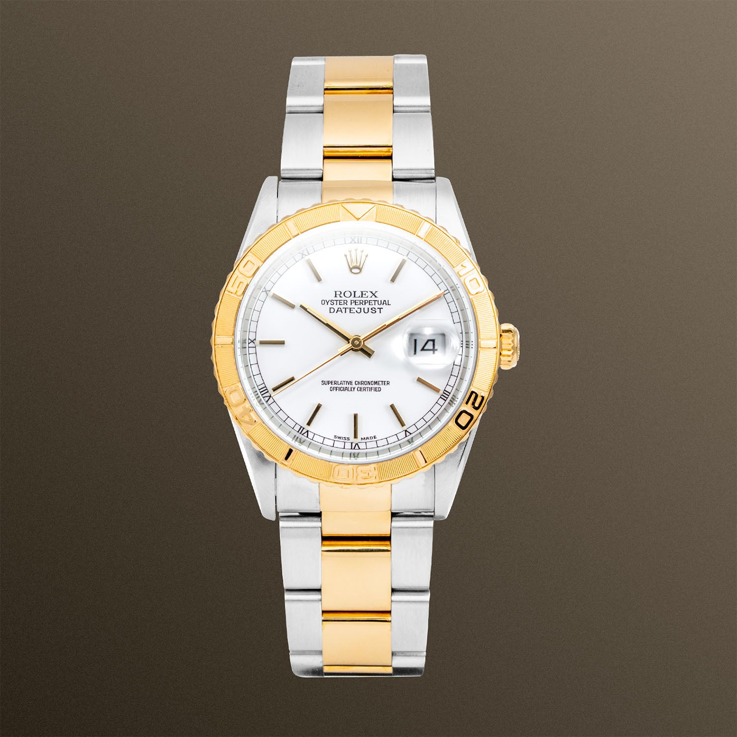 Pre-Owned Watches | Rolex Datejust Turn-O-Graph 16263