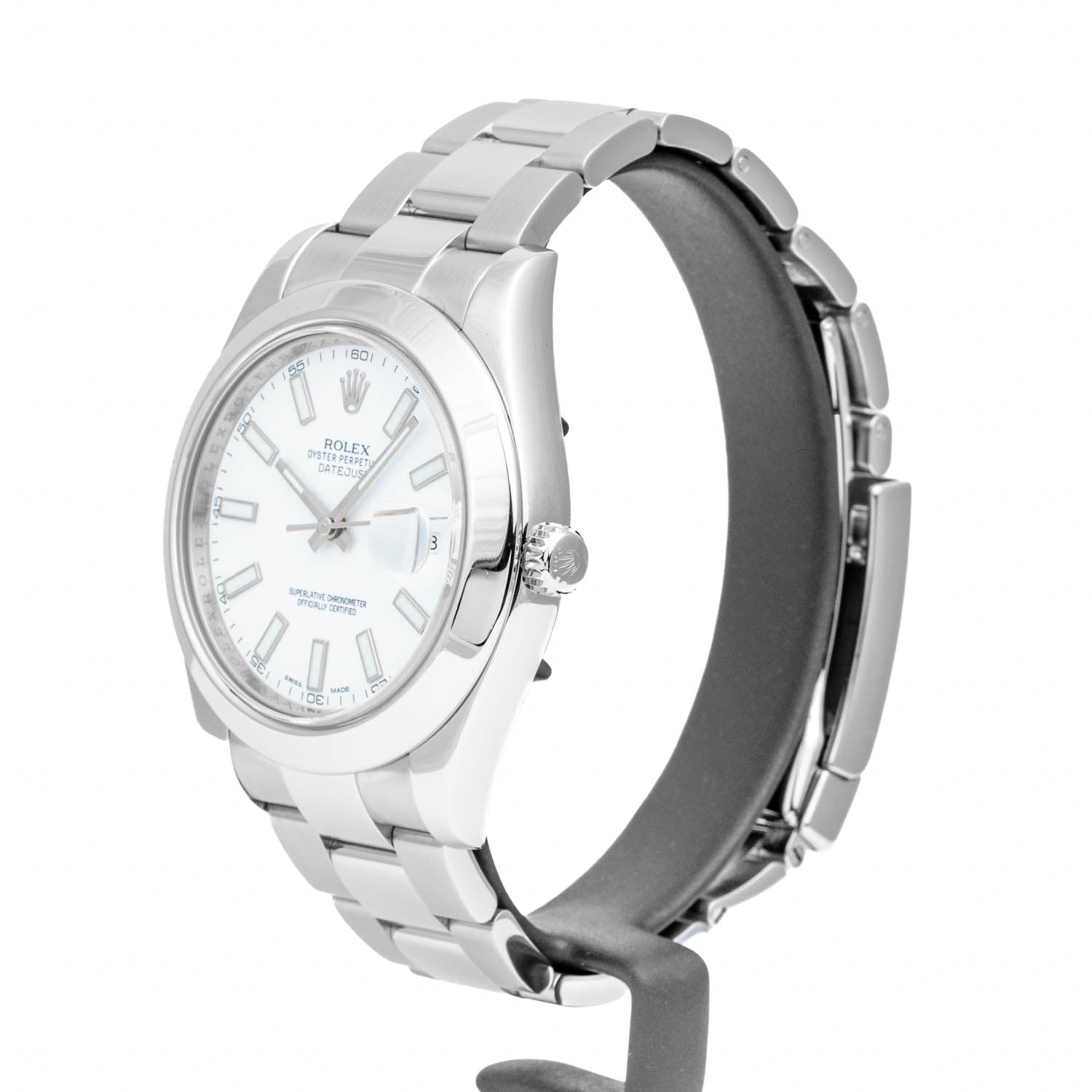 Rolex Datejust II White Index Dial 41mm - 116300