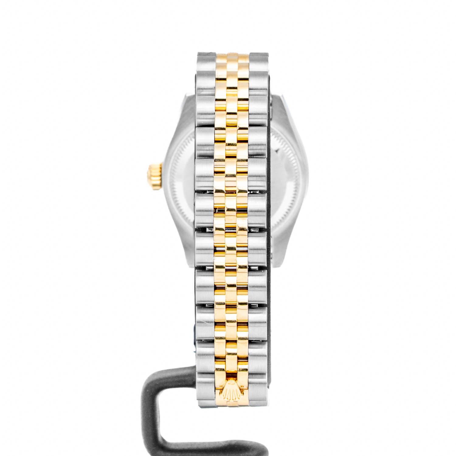 Rolex Lady-Datejust 26mm Black Mother of Pearl Diamond Dial - 179173