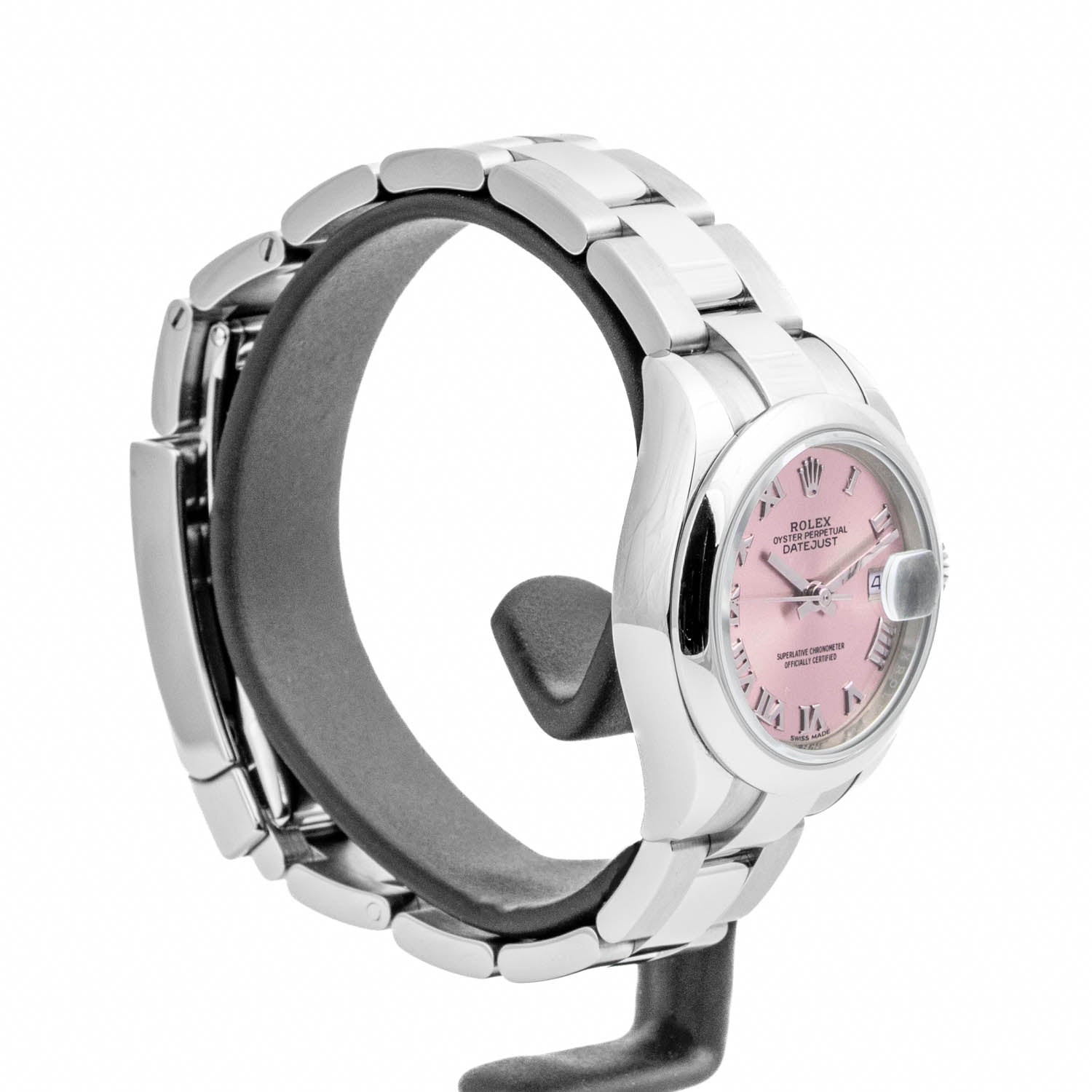 Rolex Lady Datejust 28mm Pink Roman Dial - 279160