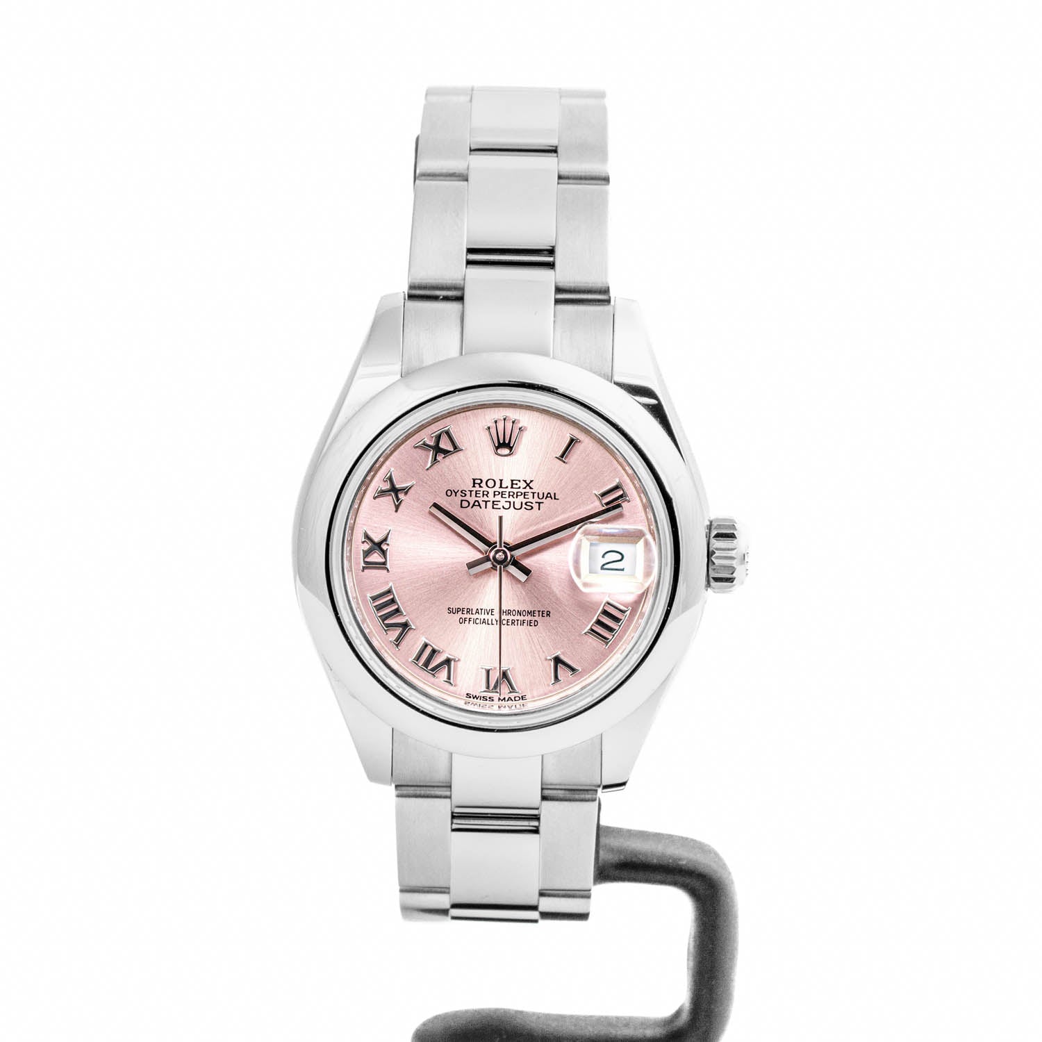 Rolex Lady Datejust 28mm Pink Roman Dial - 279160