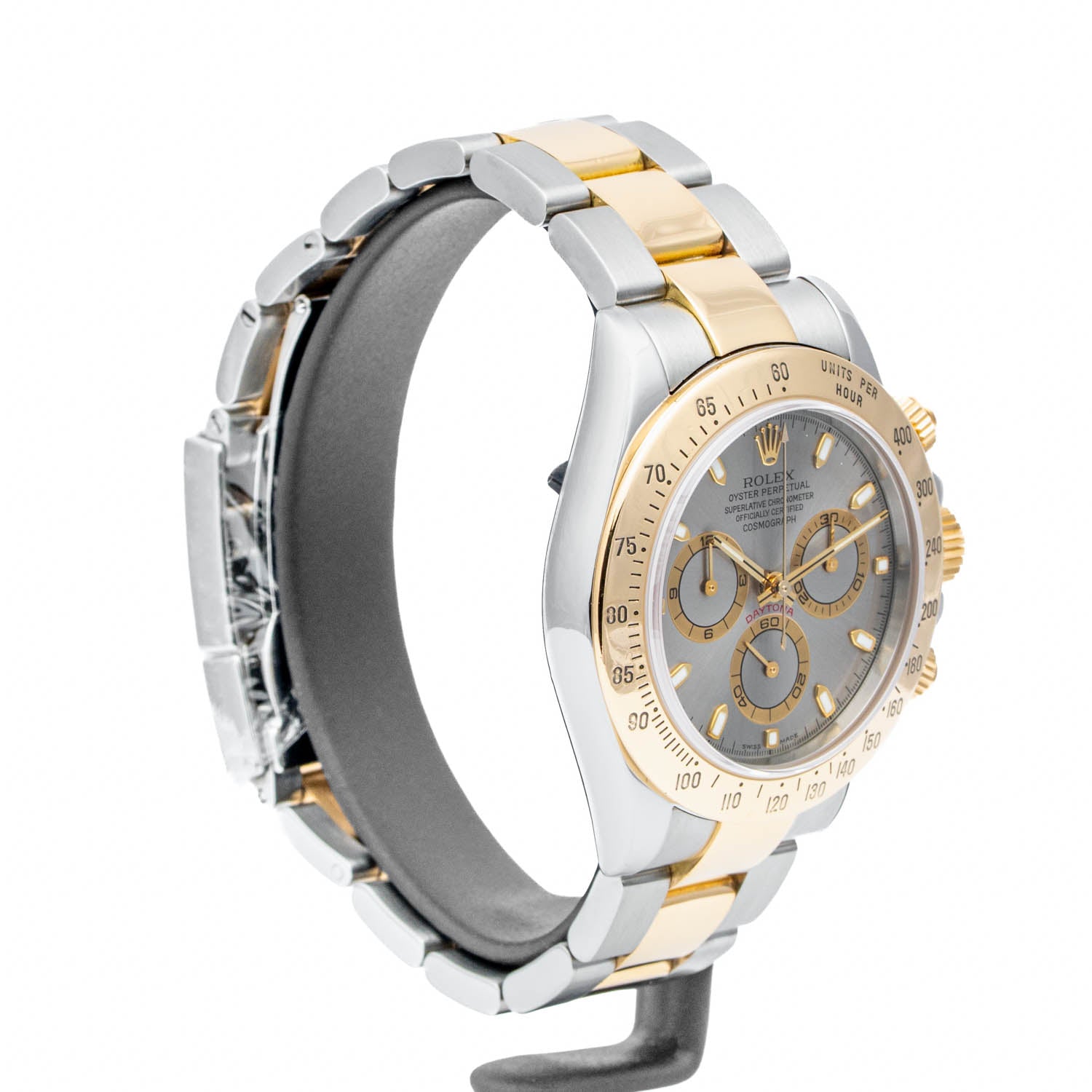 Two-Tone Rolex Daytona 40mm Slate Dial - 116523