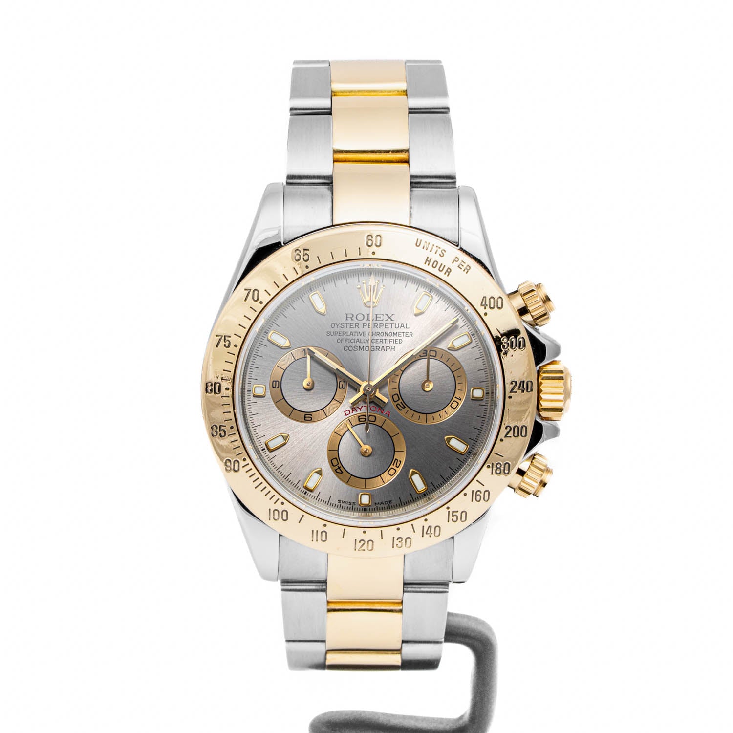 Two-Tone Rolex Daytona 40mm Slate Dial - 116523