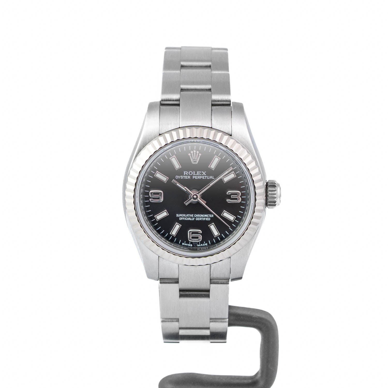 Rolex Datejust 26mm Black Arabic Dial Oyster Bracelet – 176234