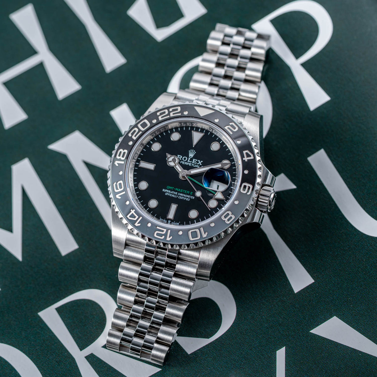 Rolex GMT-Master II 40mm Black Dial - 126710GRNR