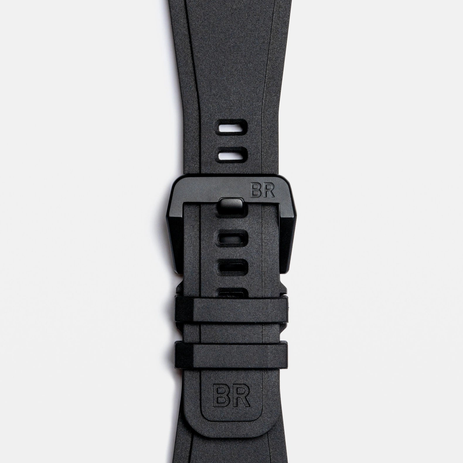 BR-03 Black Matte 41mm - Black Dial on Strap