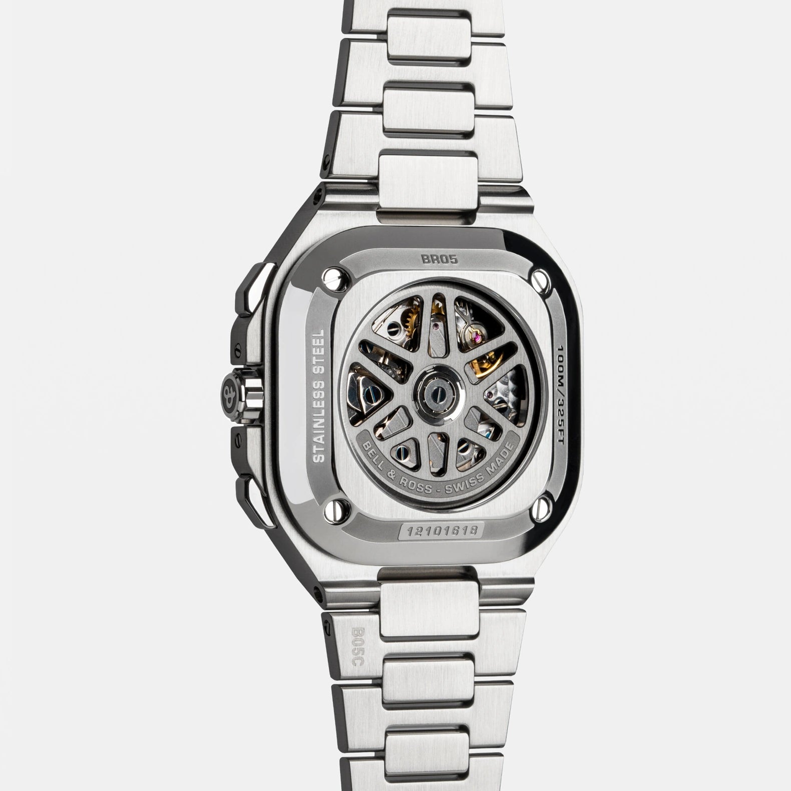 BR-05 Chrono Green Steel 42mm - Green Dial on Bracelet