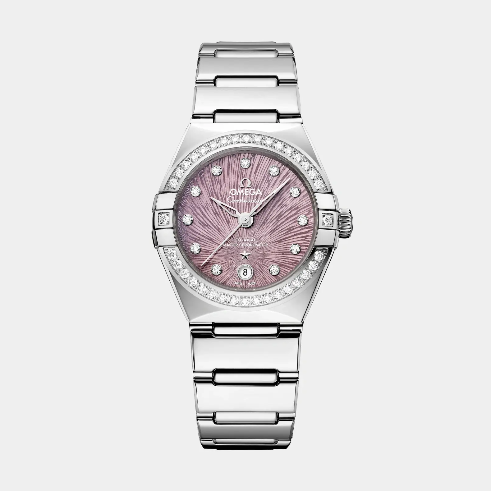 OMEGA | Constellation 29mm - Purple Diamond Dial and Bezel