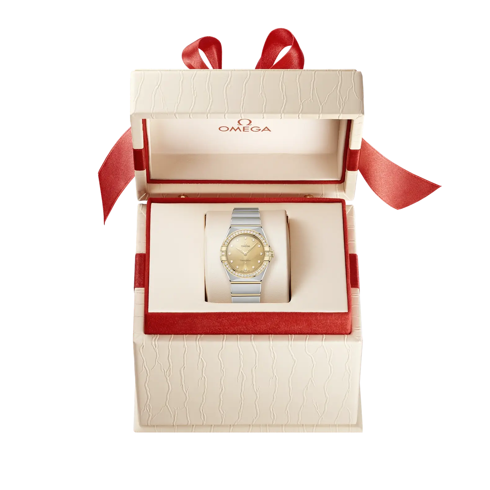 Constellation Two-Tone - Gold Diamond Dial and Bezel