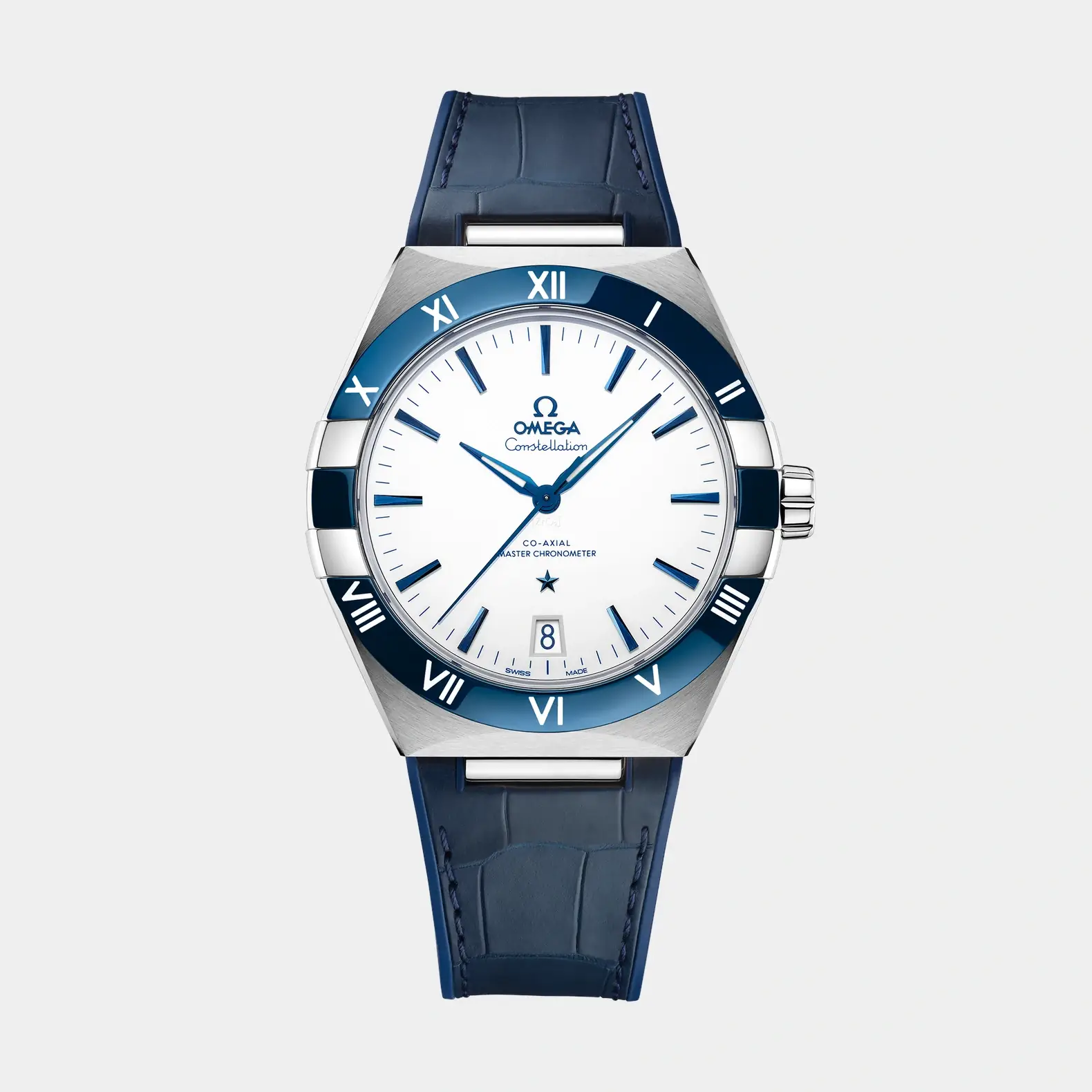 Constellation 41mm - White Ceramic Dial on Strap