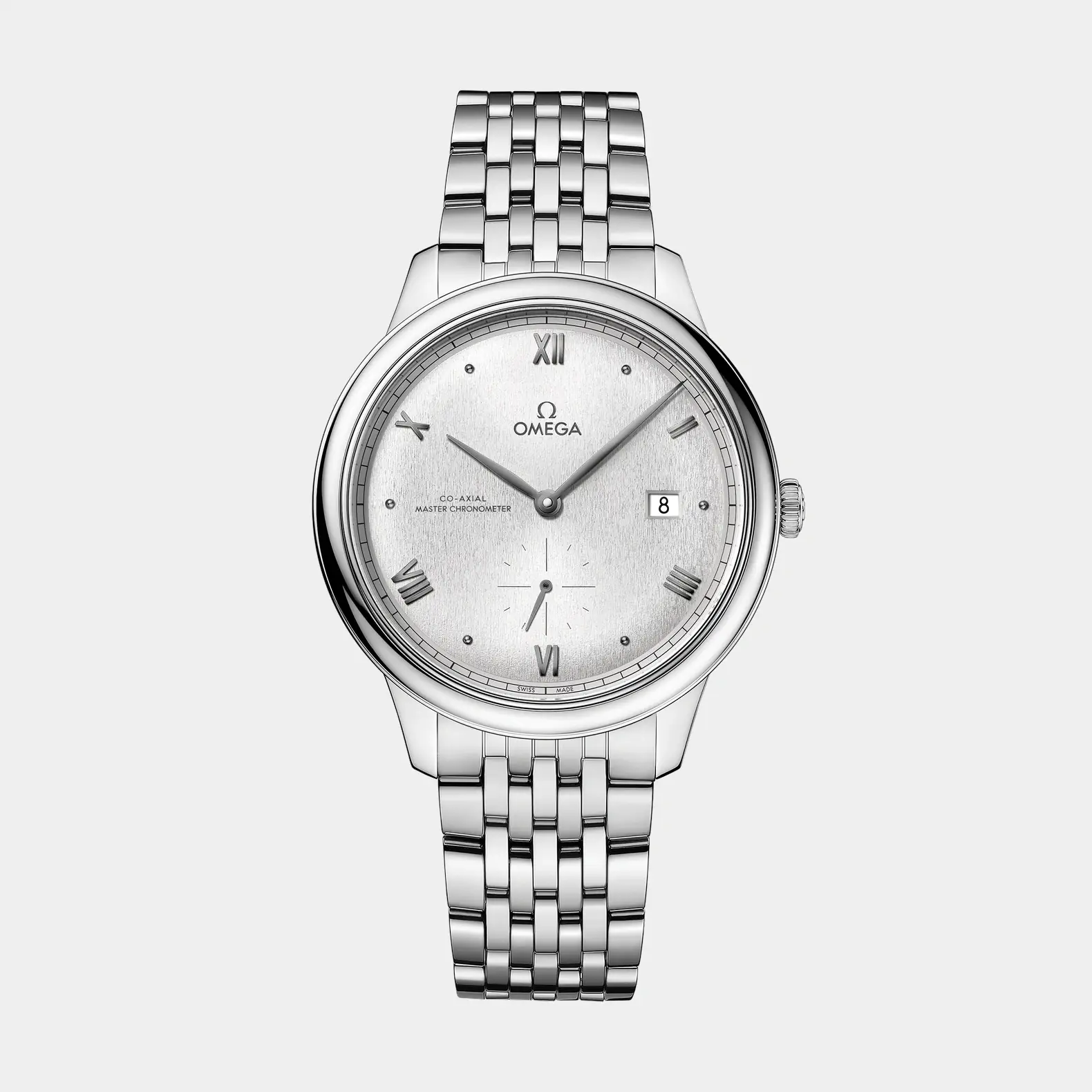 De Ville Prestige 41mm - Silver Dial on Bracelet