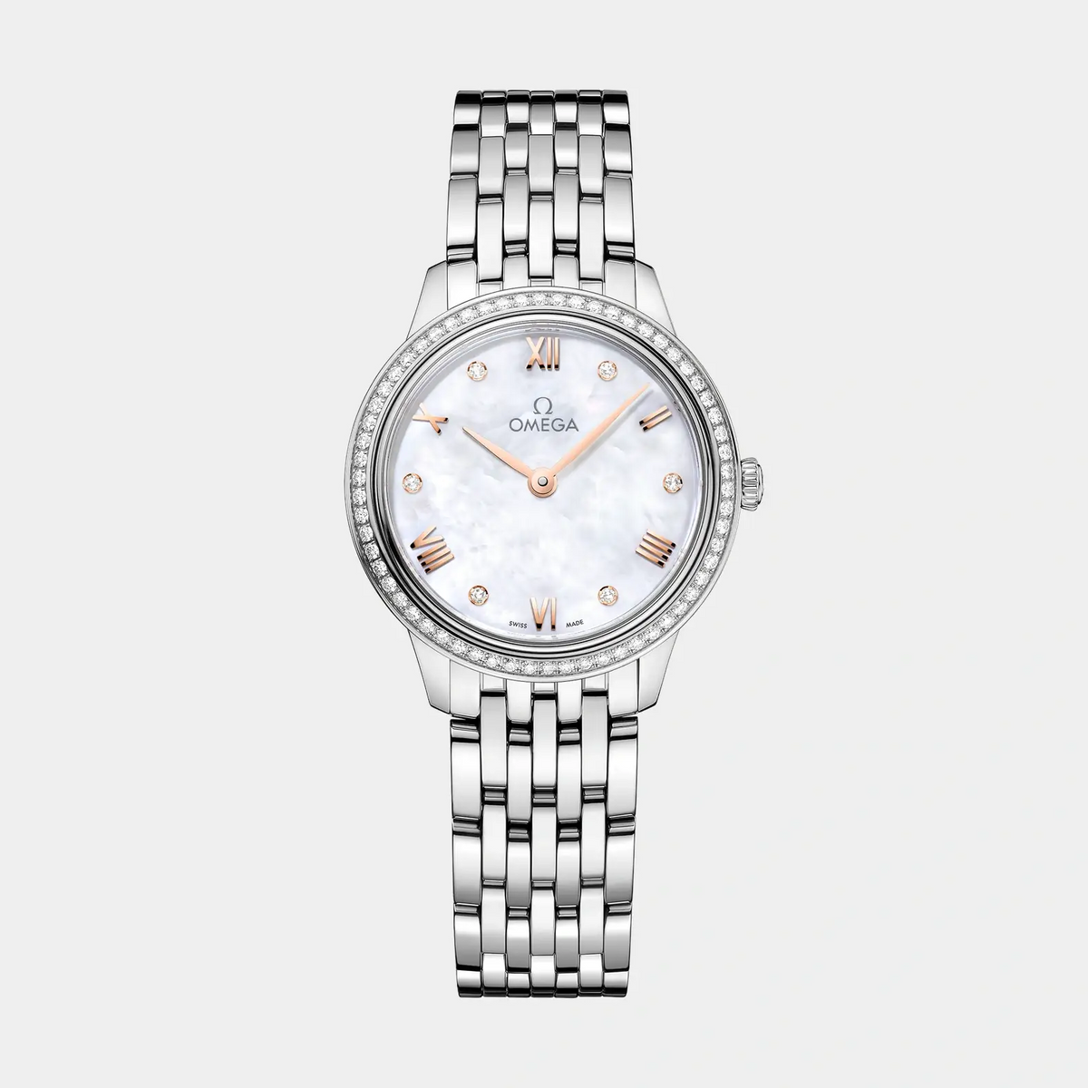 Omega Deville woman’s watch SALE | Omega 425.35.34.20.57.001 De Ville Ladymatic Co-Axial  main image 2