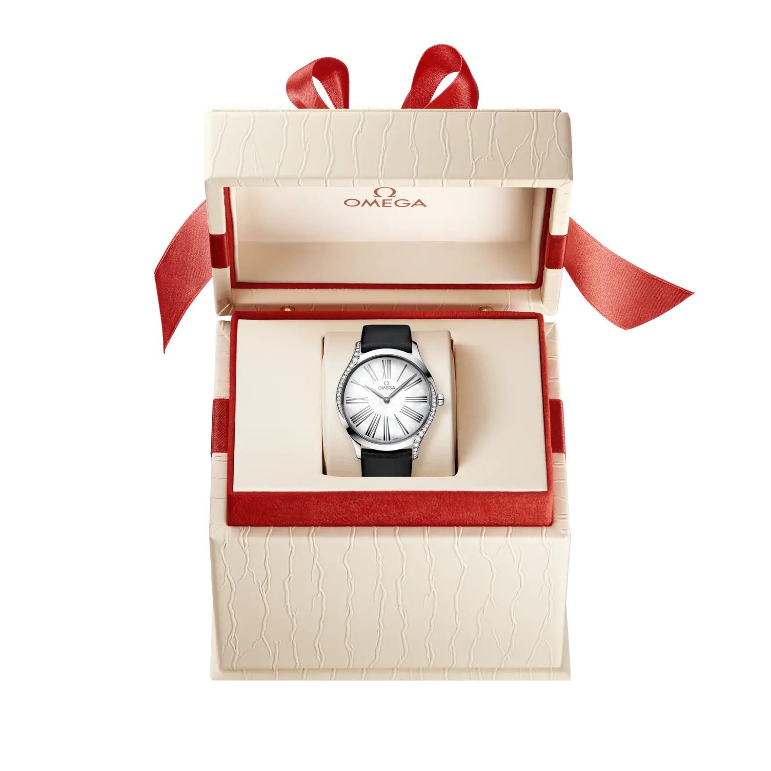 De Ville Trésor 36mm Diamond - Mother of Pearl Dial