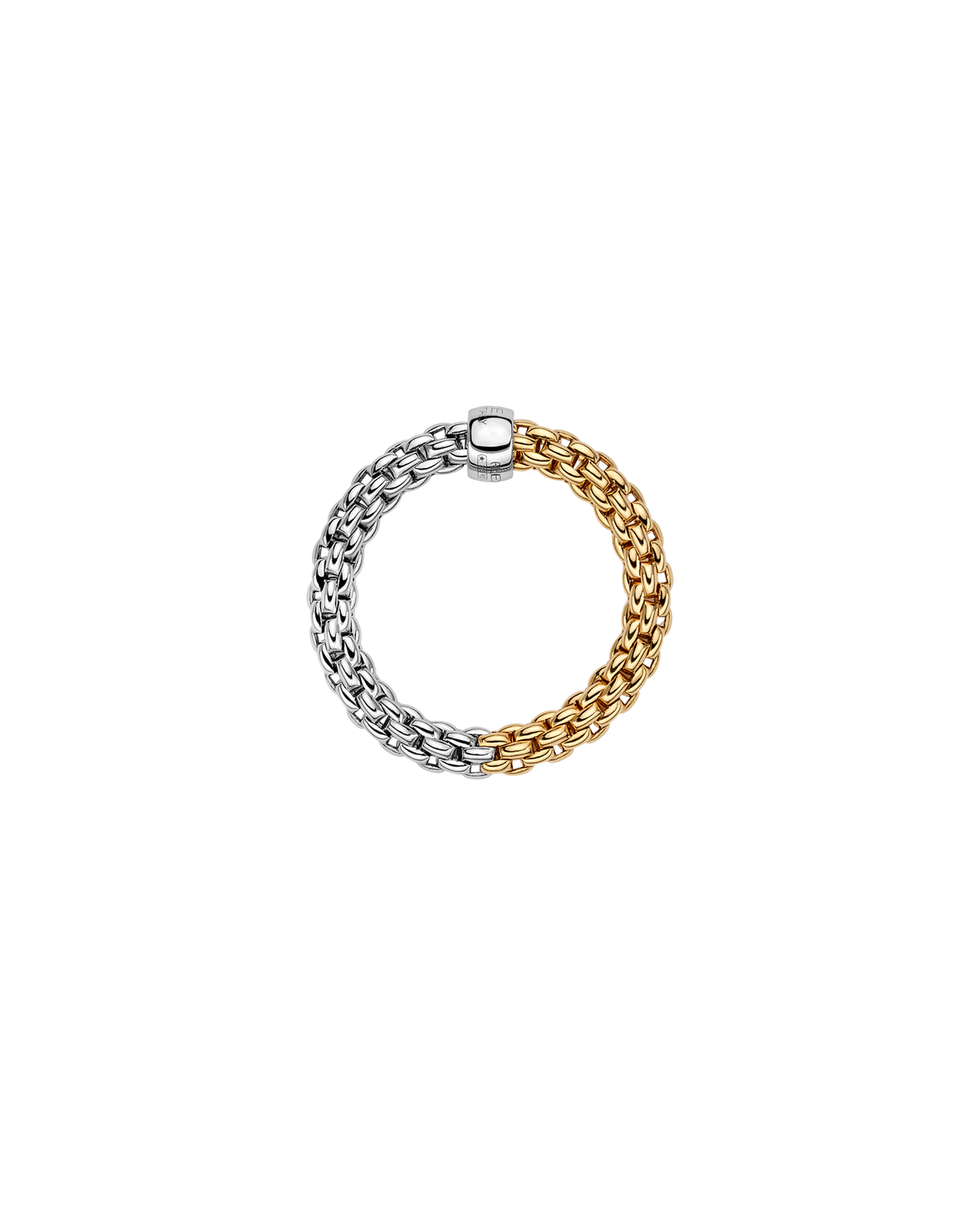 Essentials Bicolour Flex’it Ring with Round Mesh