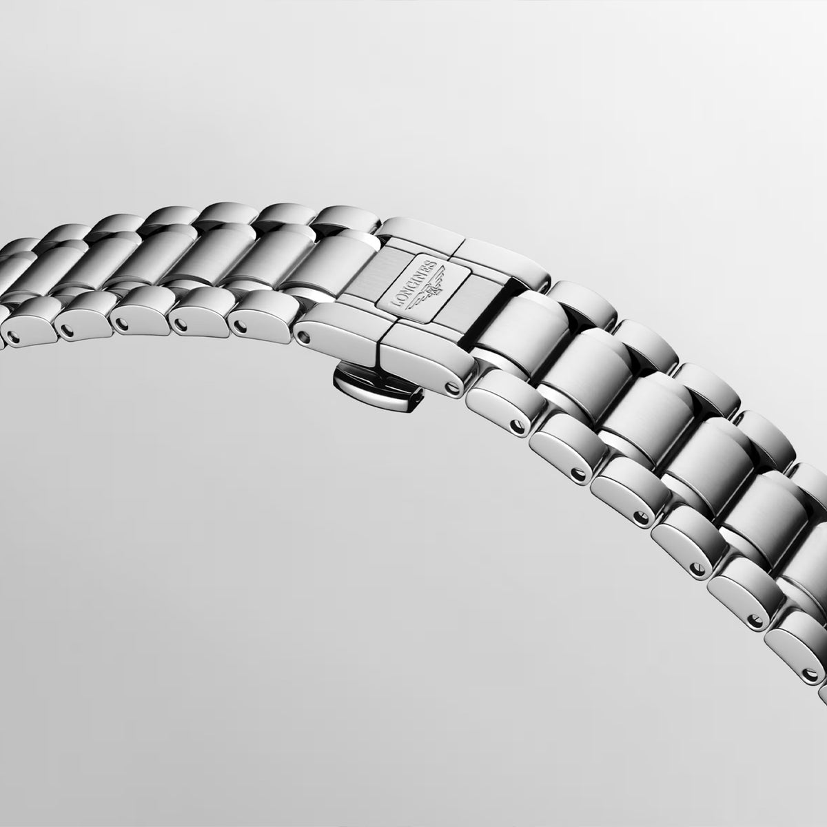 Master Collection 34mm Mother-of-Pearl Diamond Dial Stainless Steel Watch