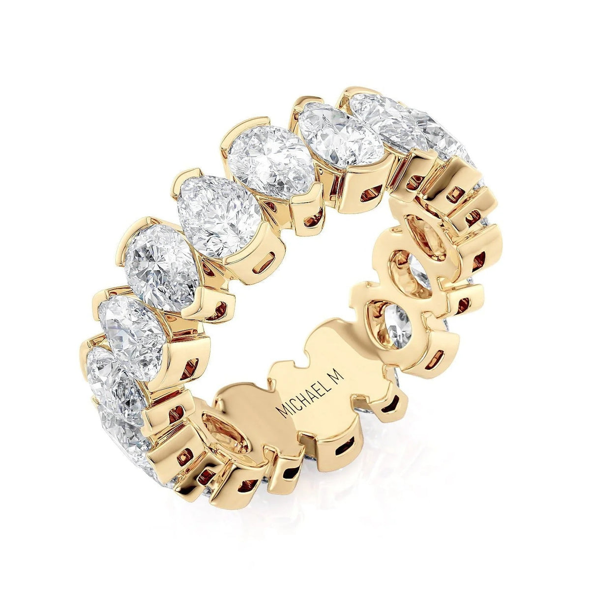 Montage Oval Diamond Band