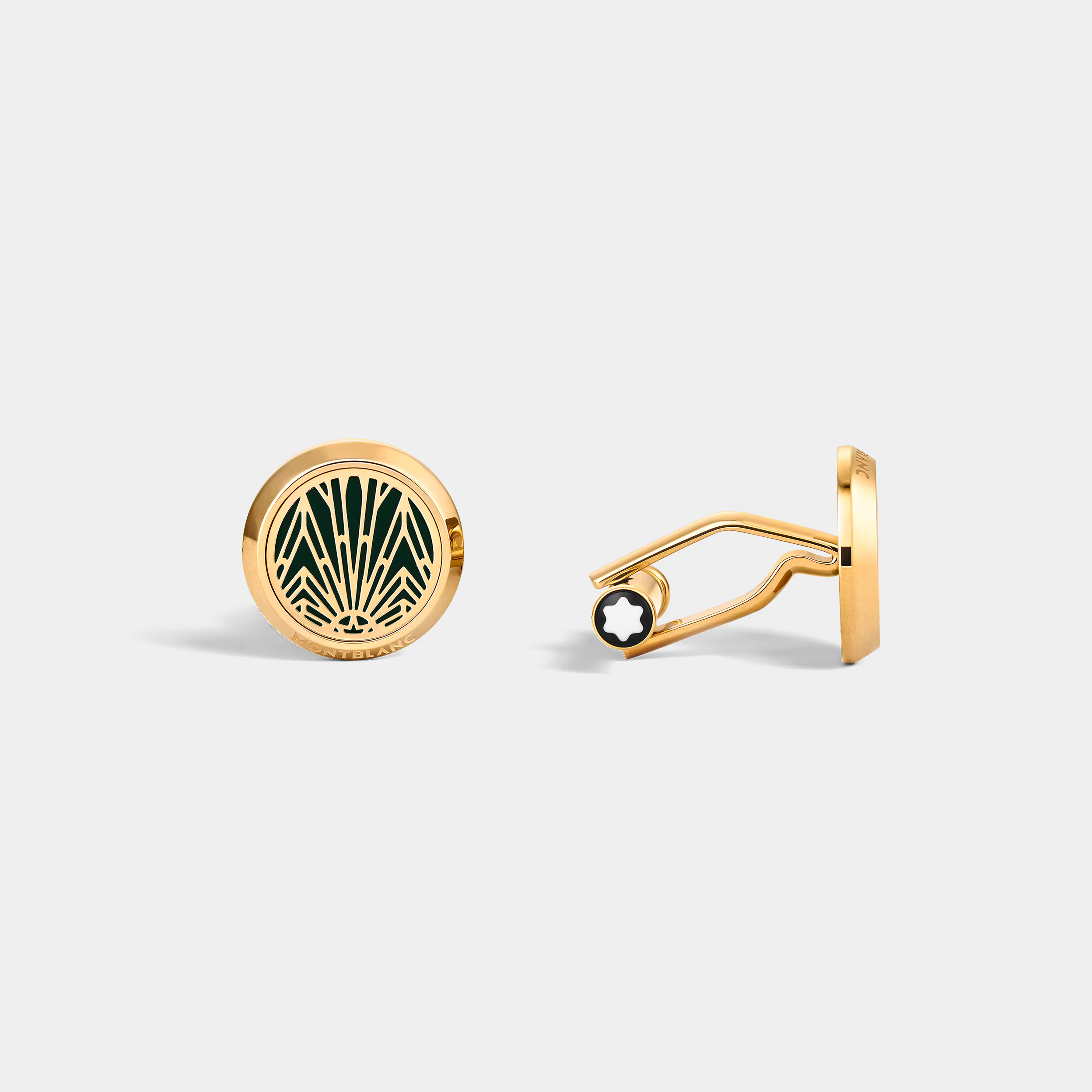 Meisterstück Origin Cufflinks - Green Lacquer