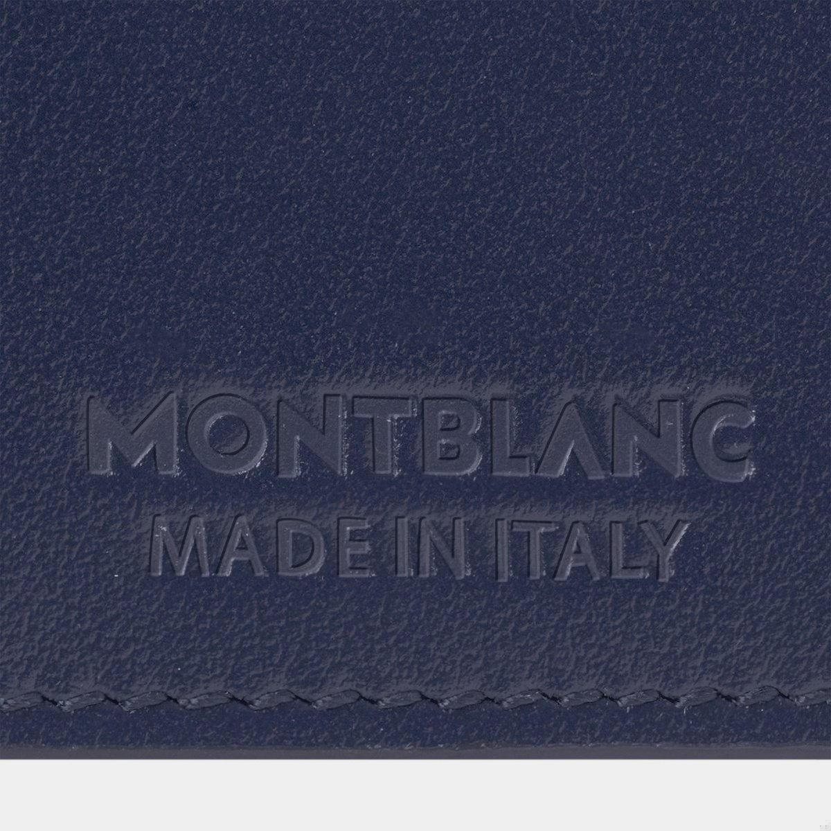 Meisterstück Card Holder 4cc - Ink Blue