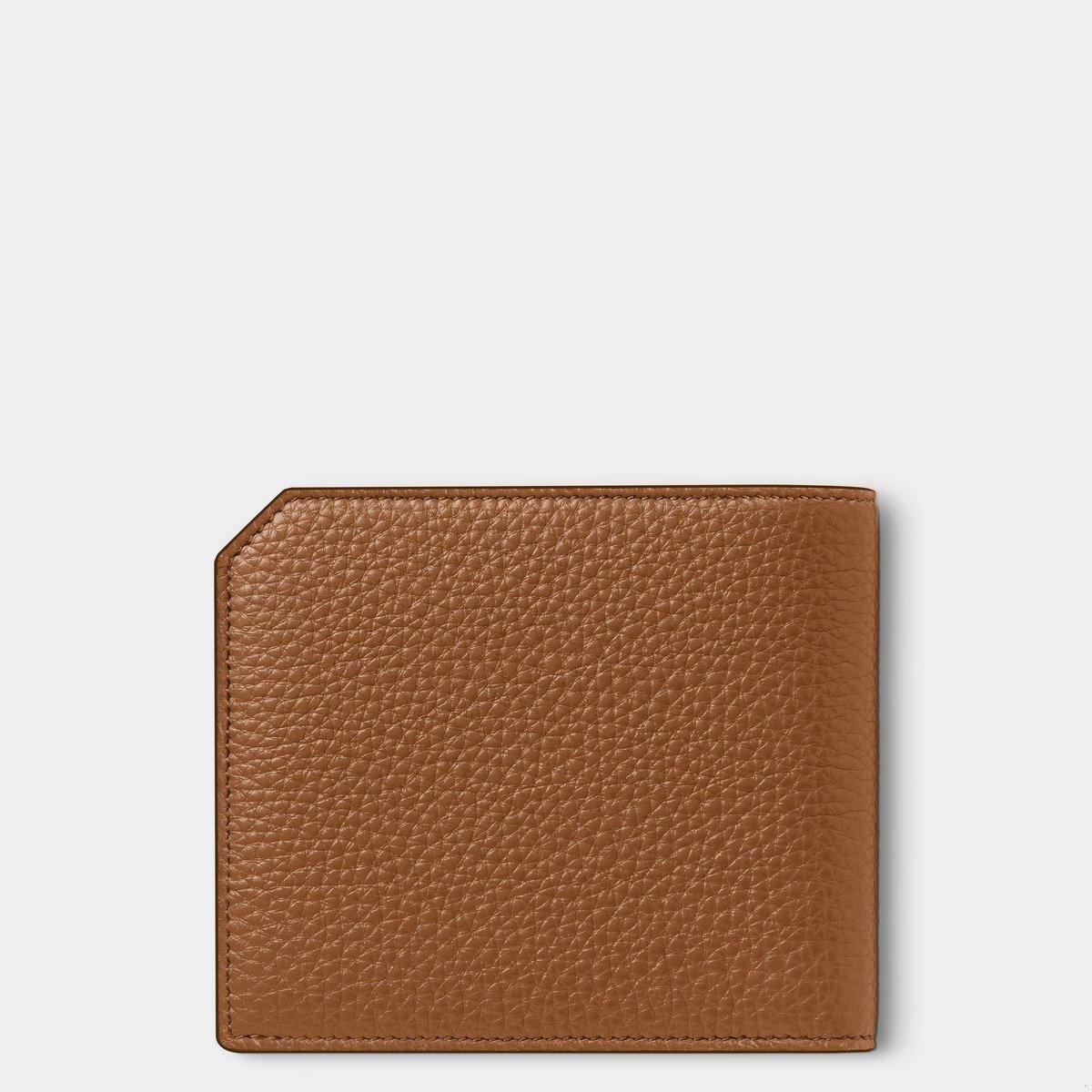 Soft Grain Wallet 8cc - Caramel
